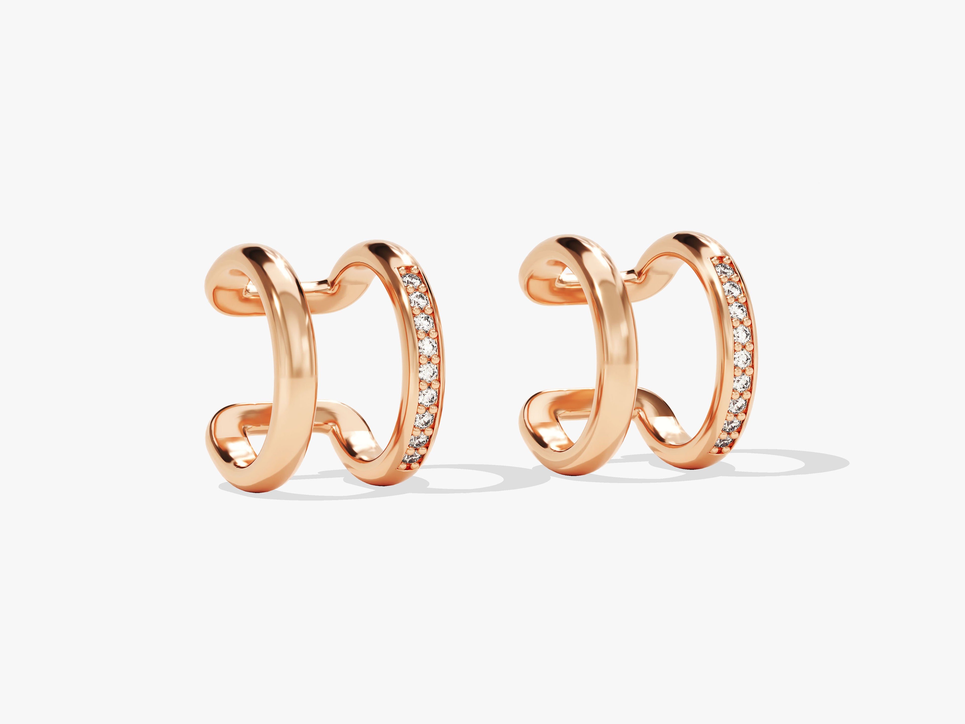 Double Hoop Ear Cuffs