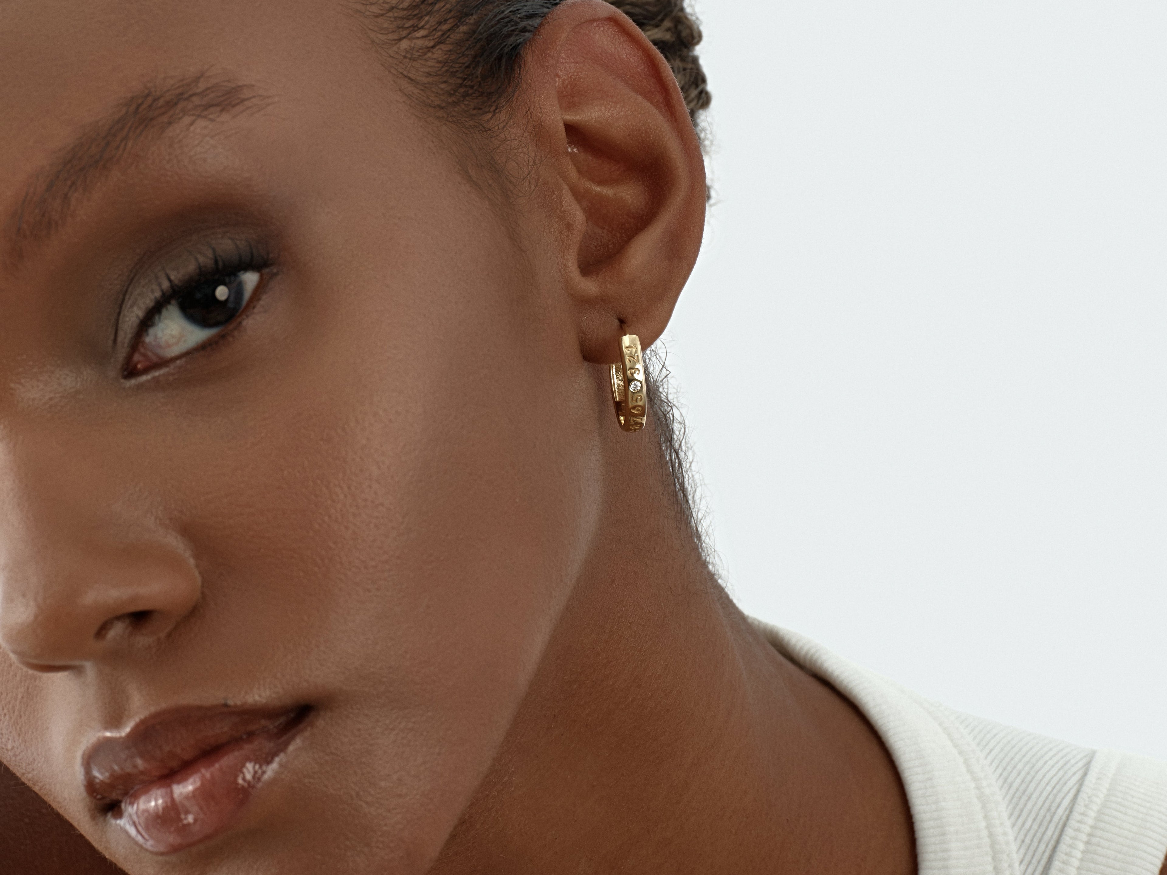 Personalized Hoop Earrings