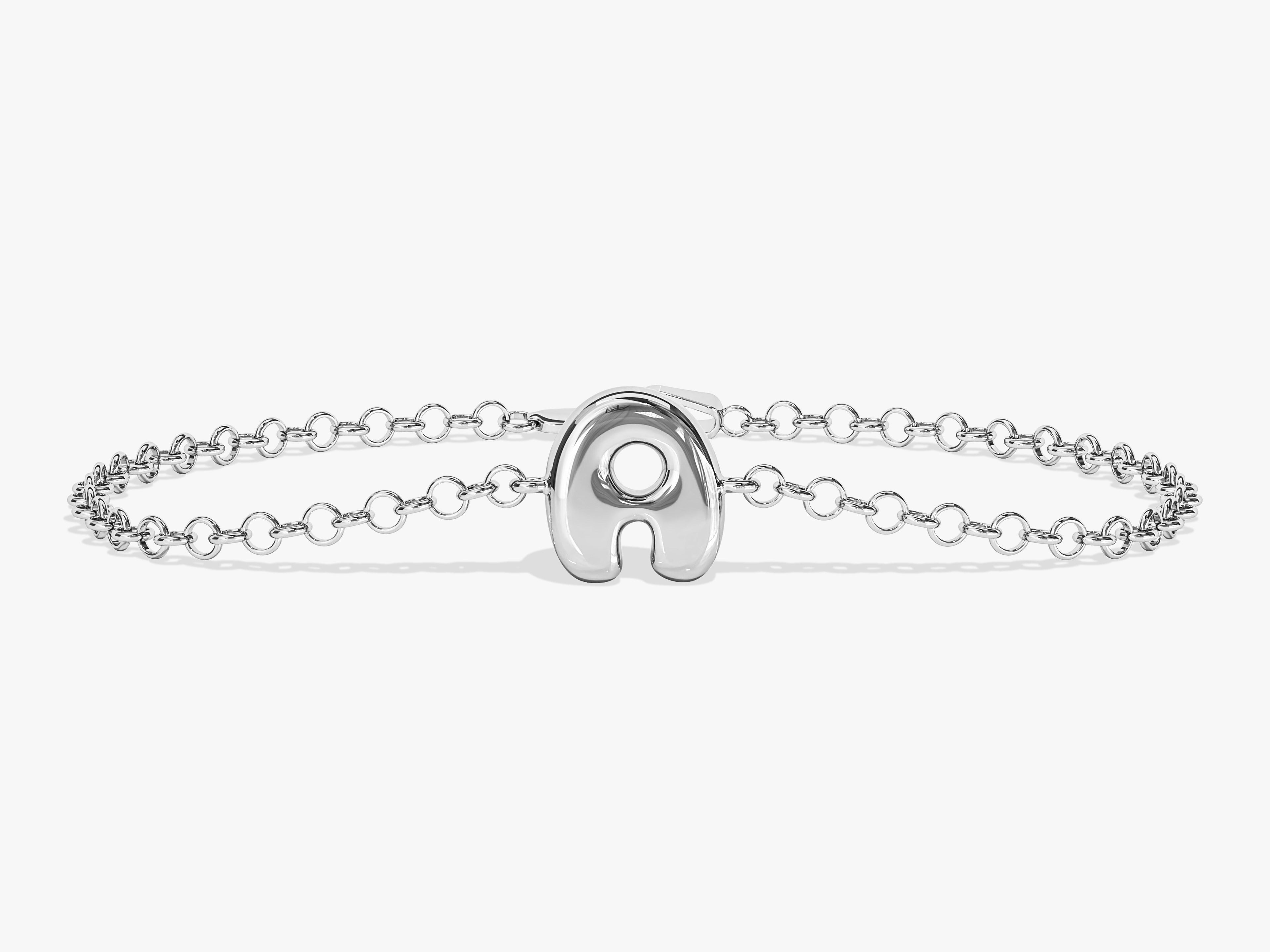Bubble Letter Bracelet
