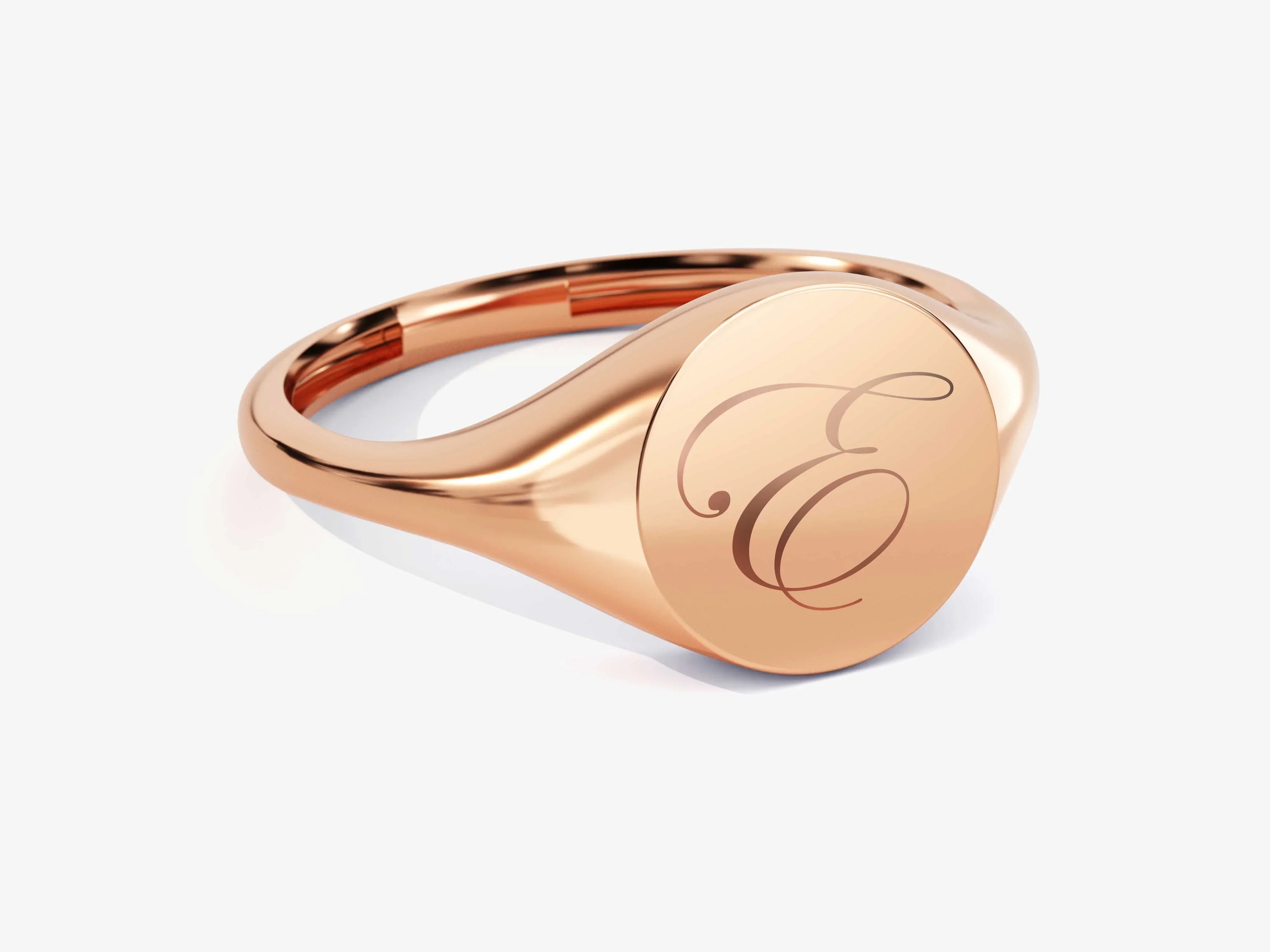 Initial Signet Ring