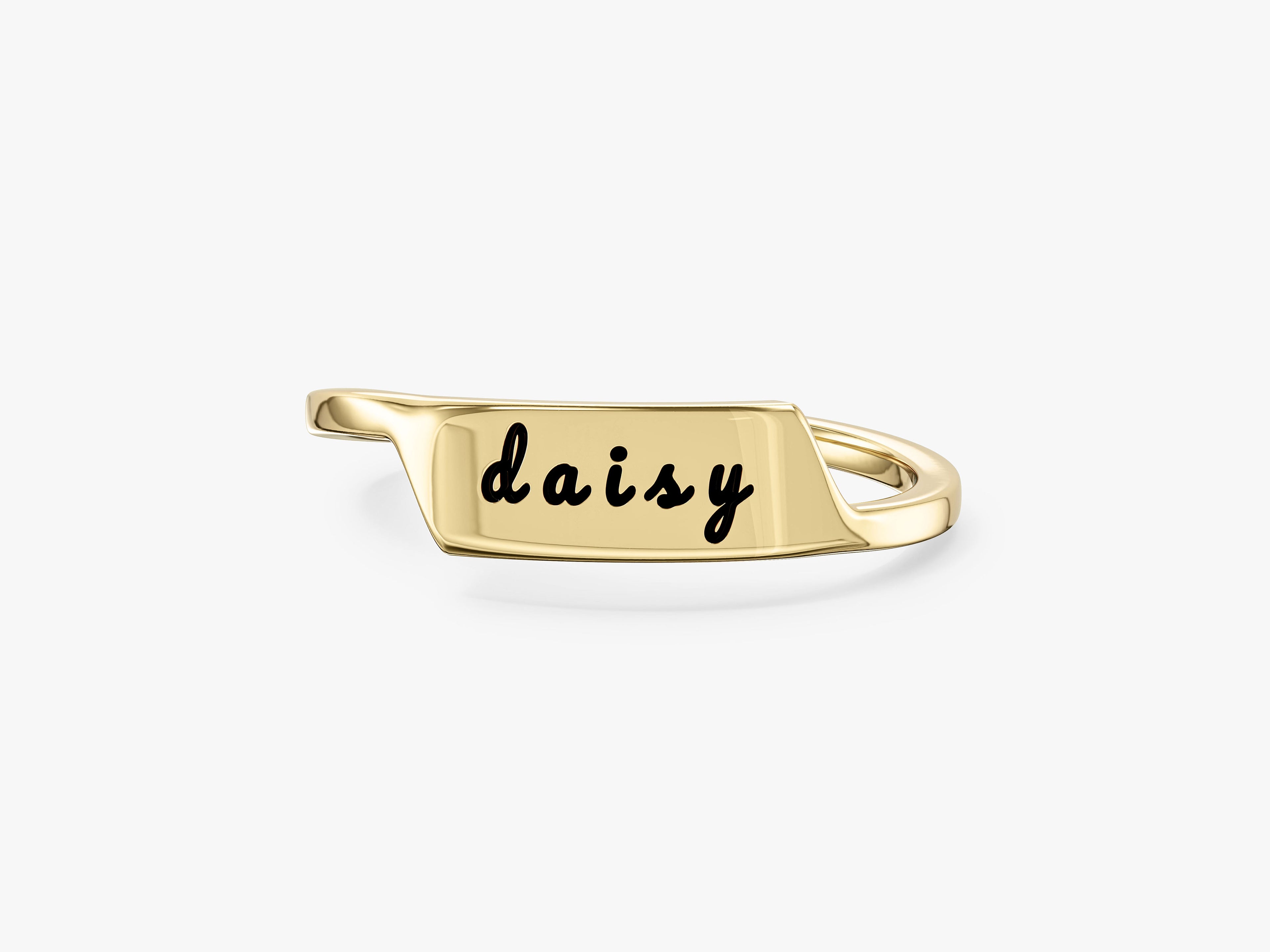Signet Name Ring