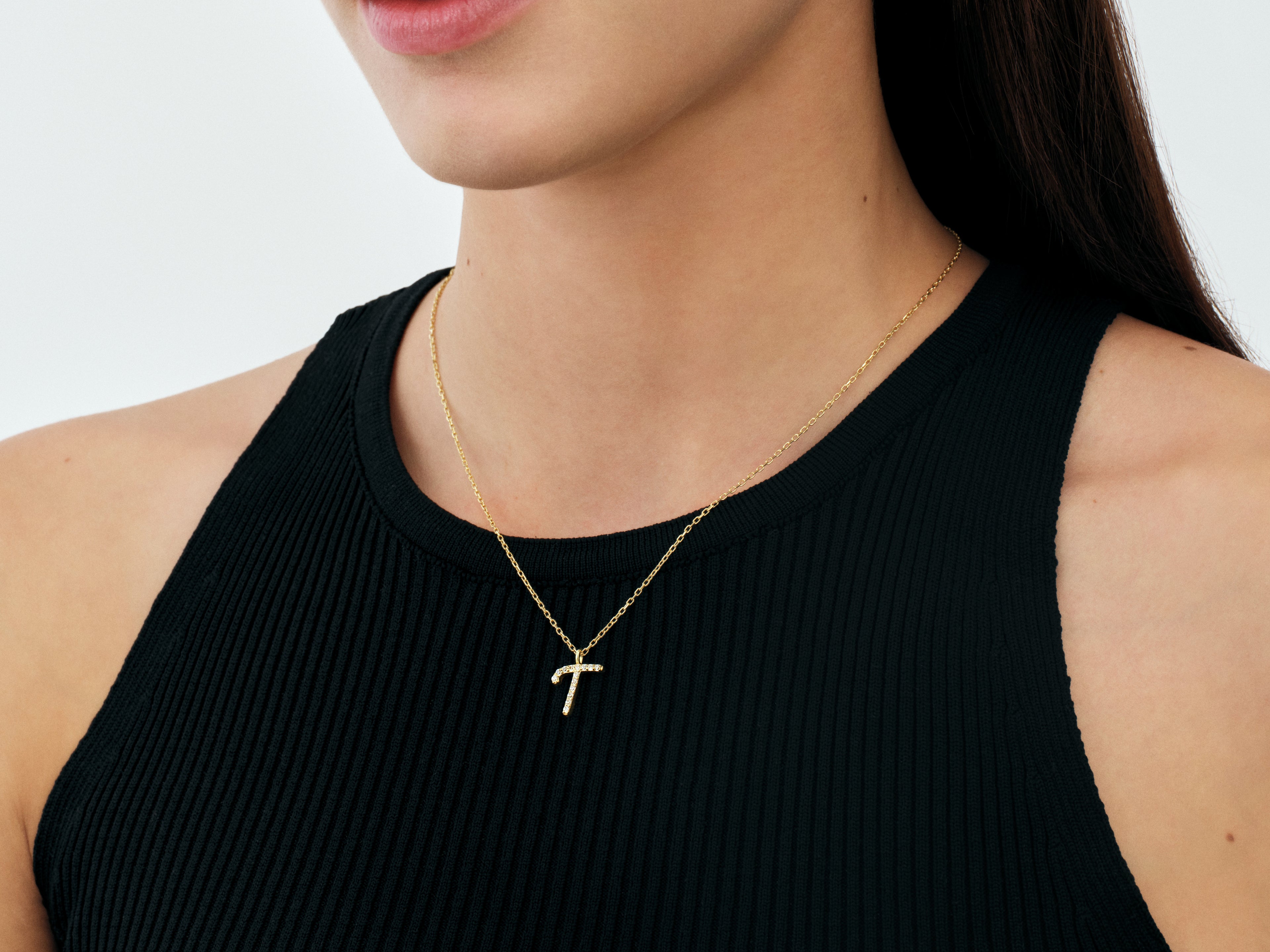 Cursive Letter Necklace