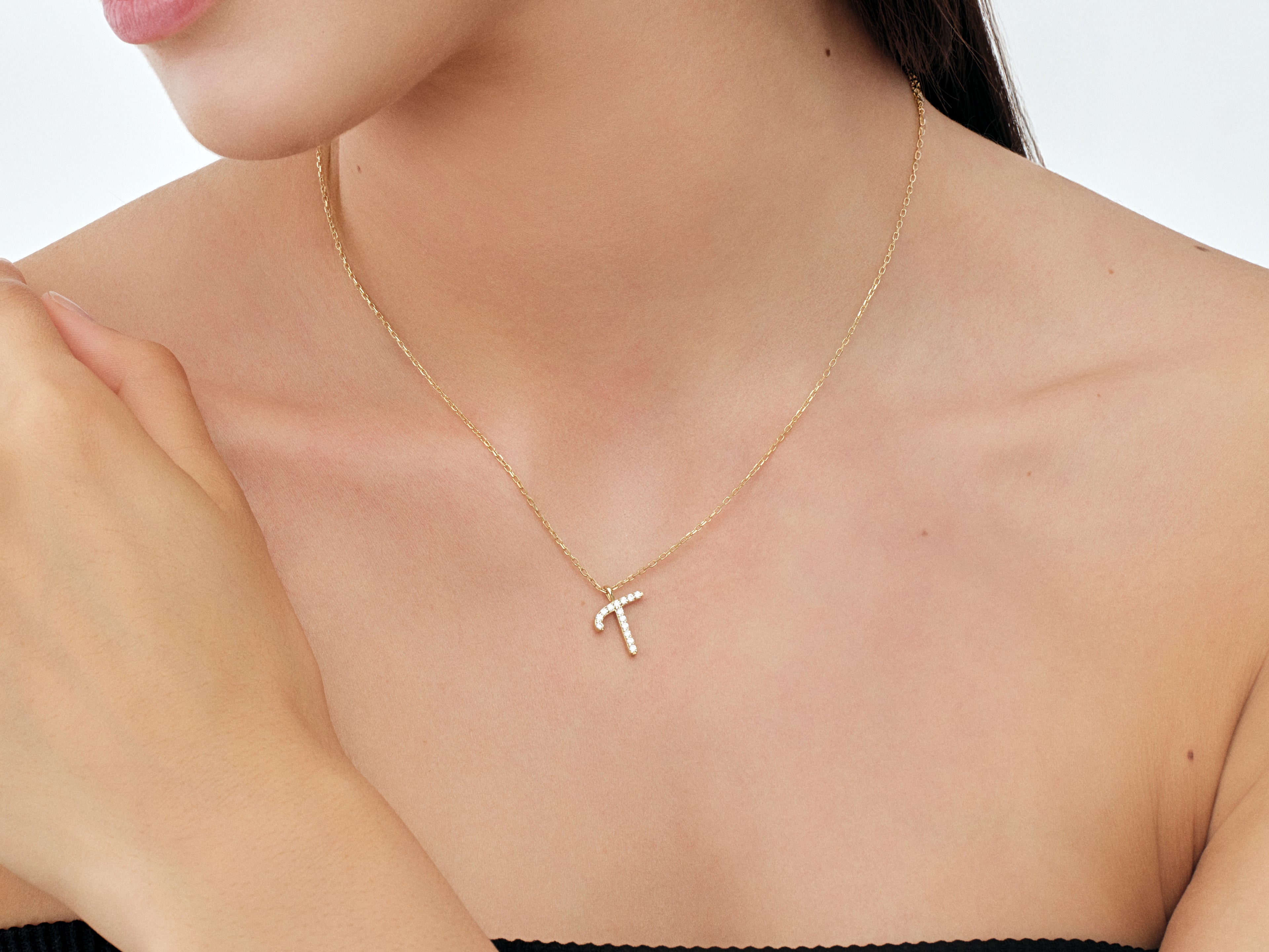 Cursive Letter Necklace