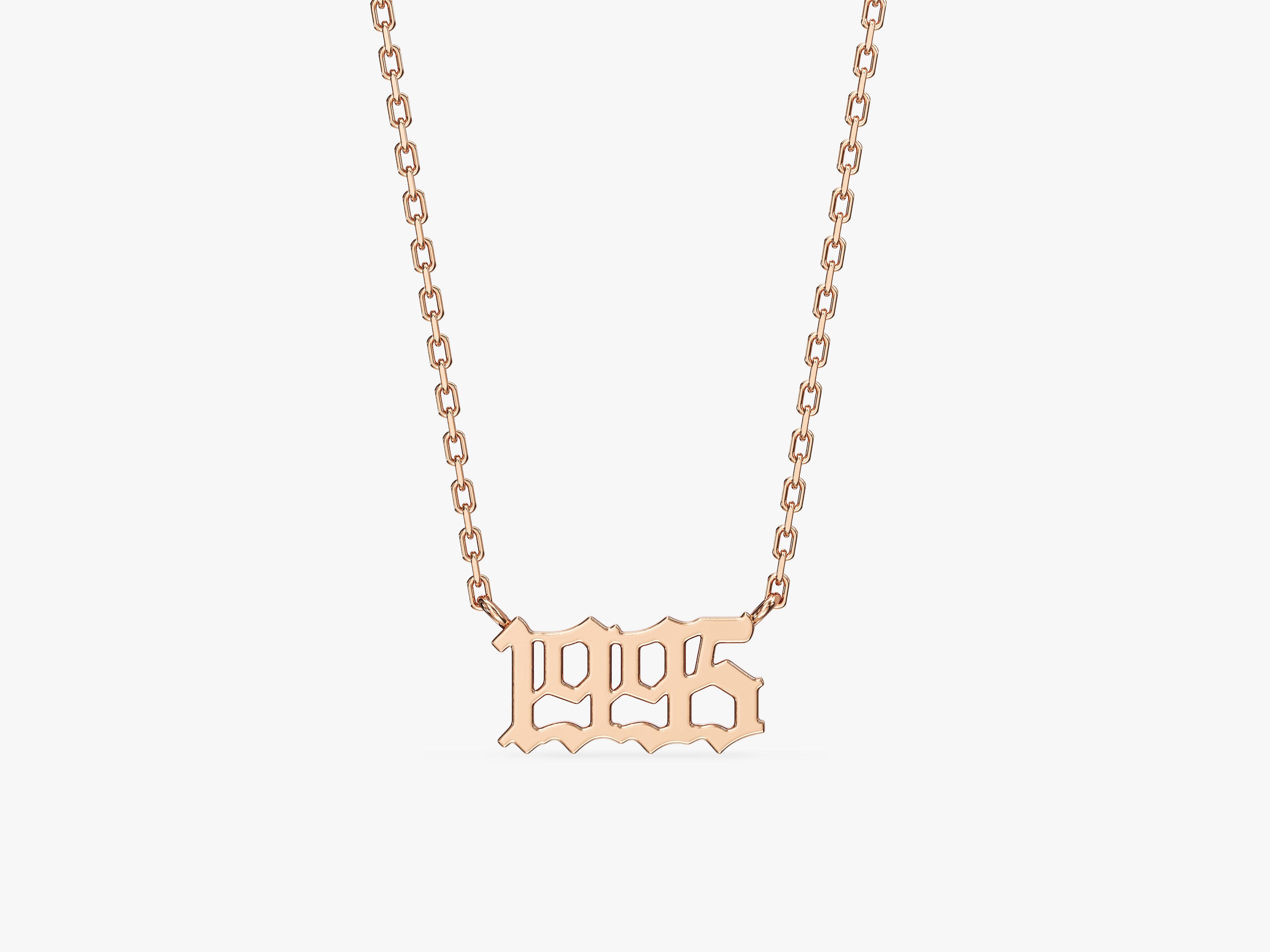 Vintage Year Necklace