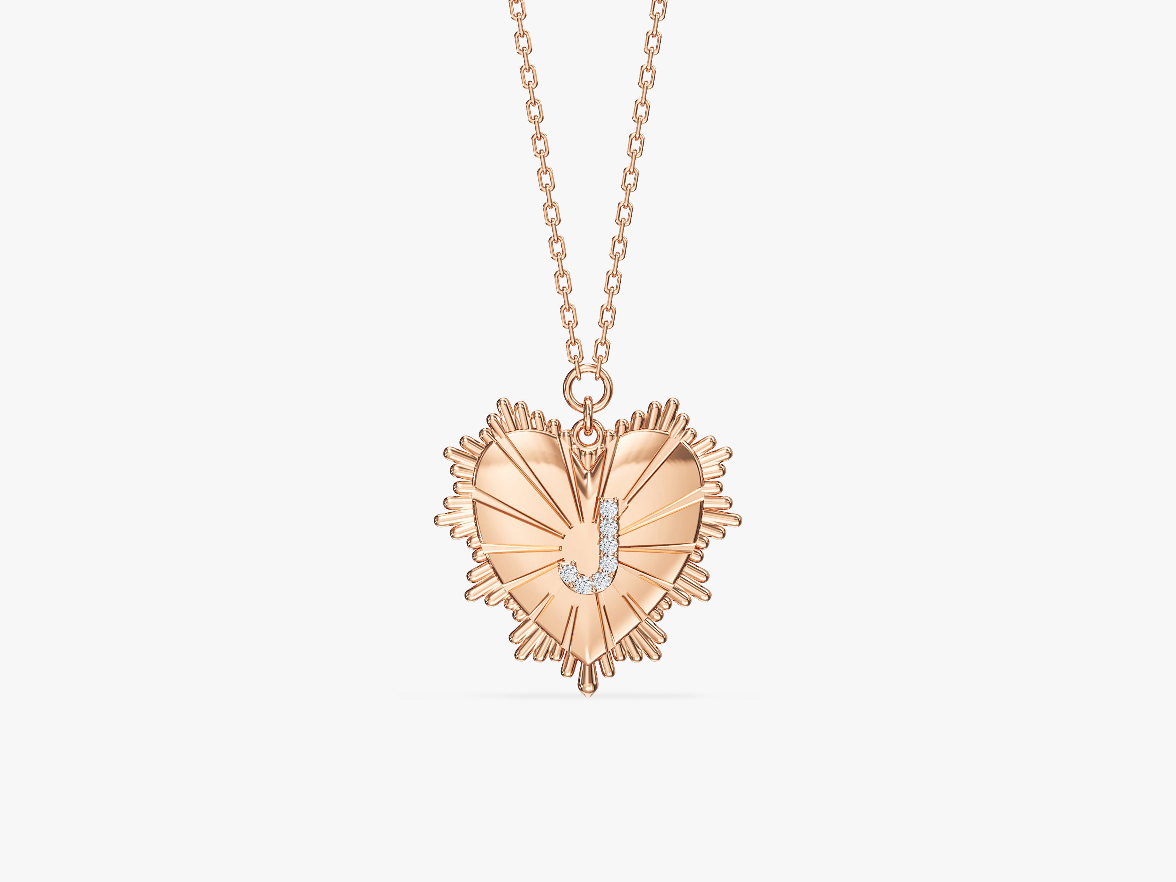 Heart Letter Necklace