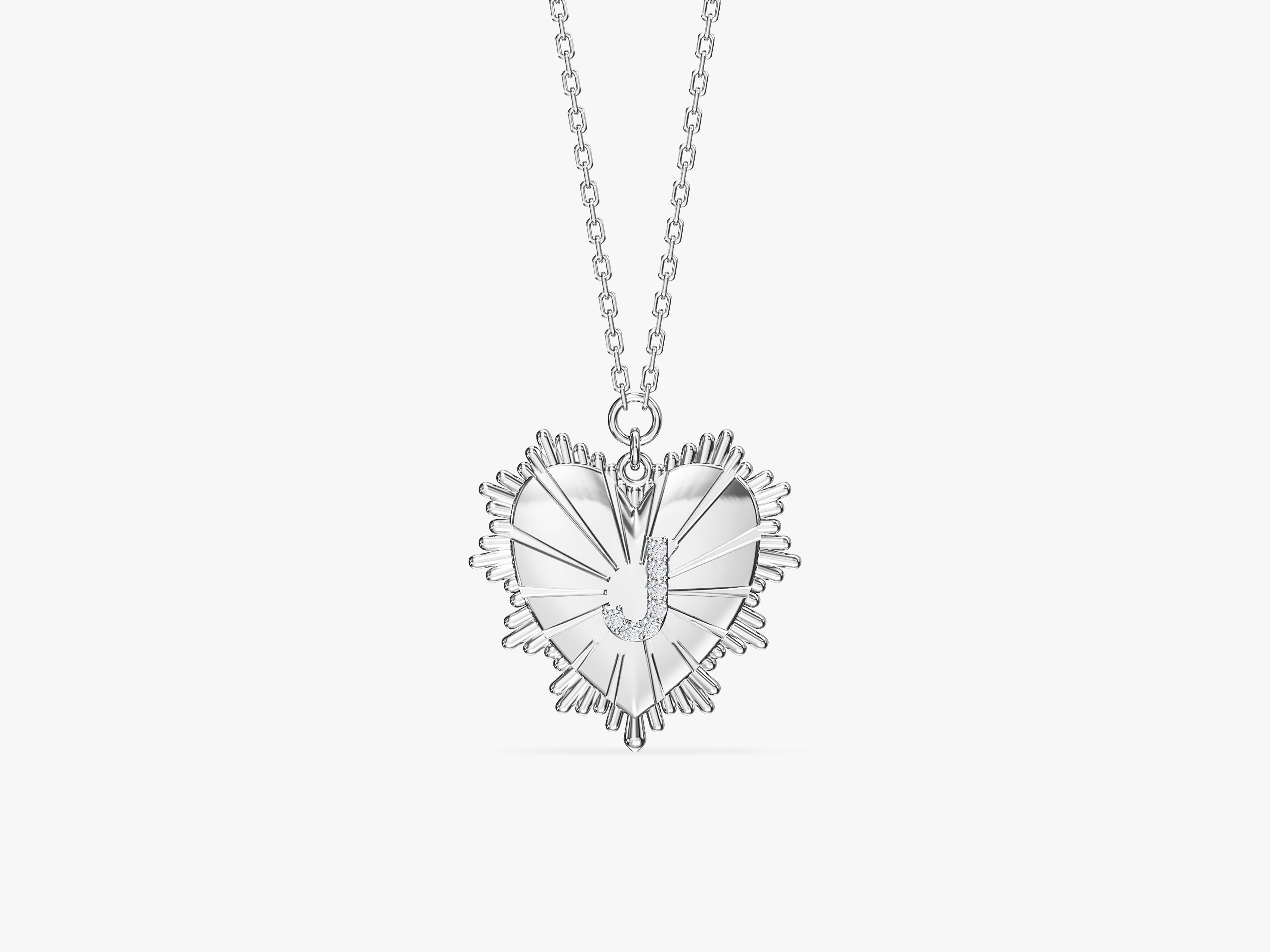 Heart Letter Necklace