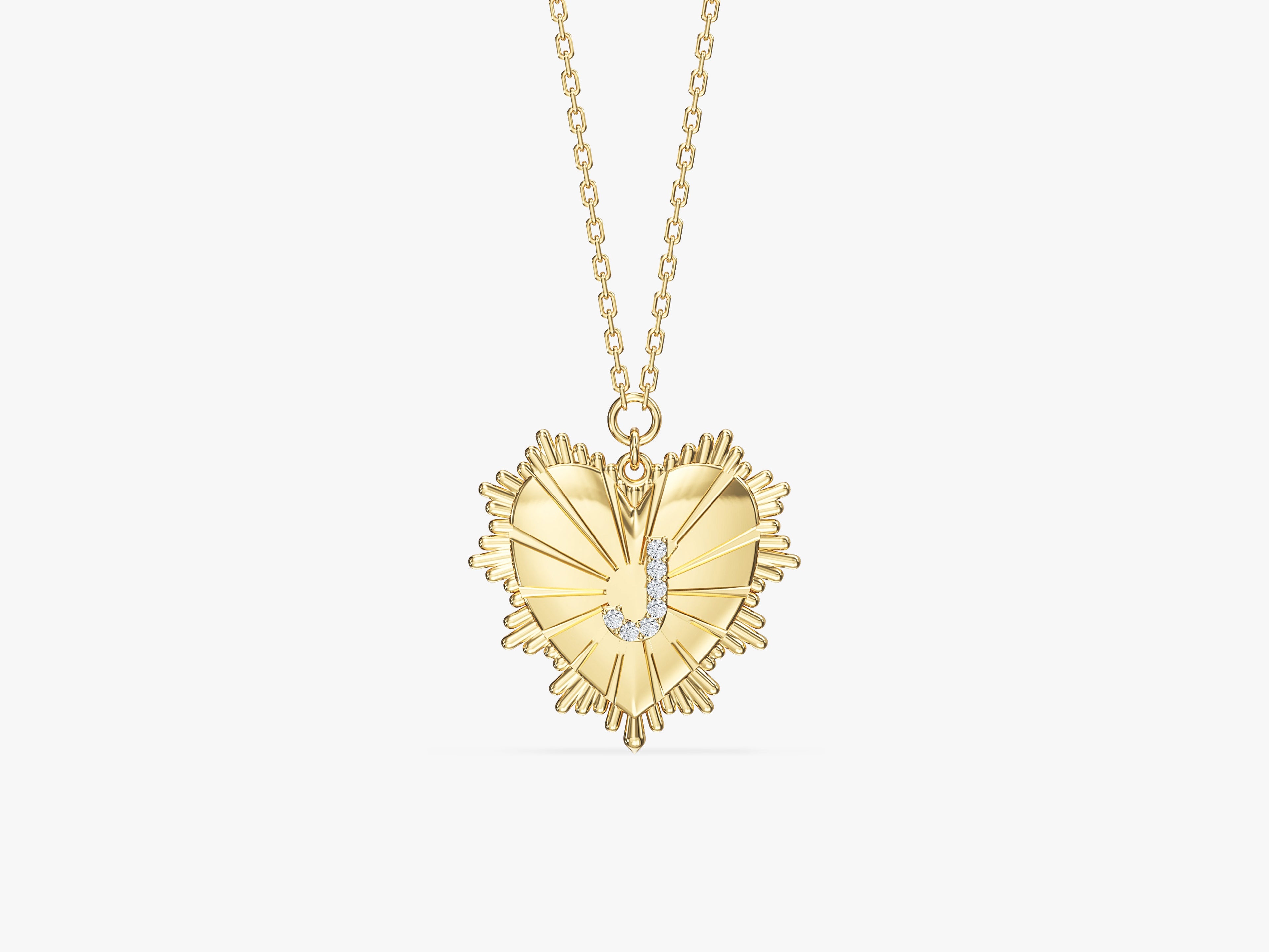 Heart Letter Necklace
