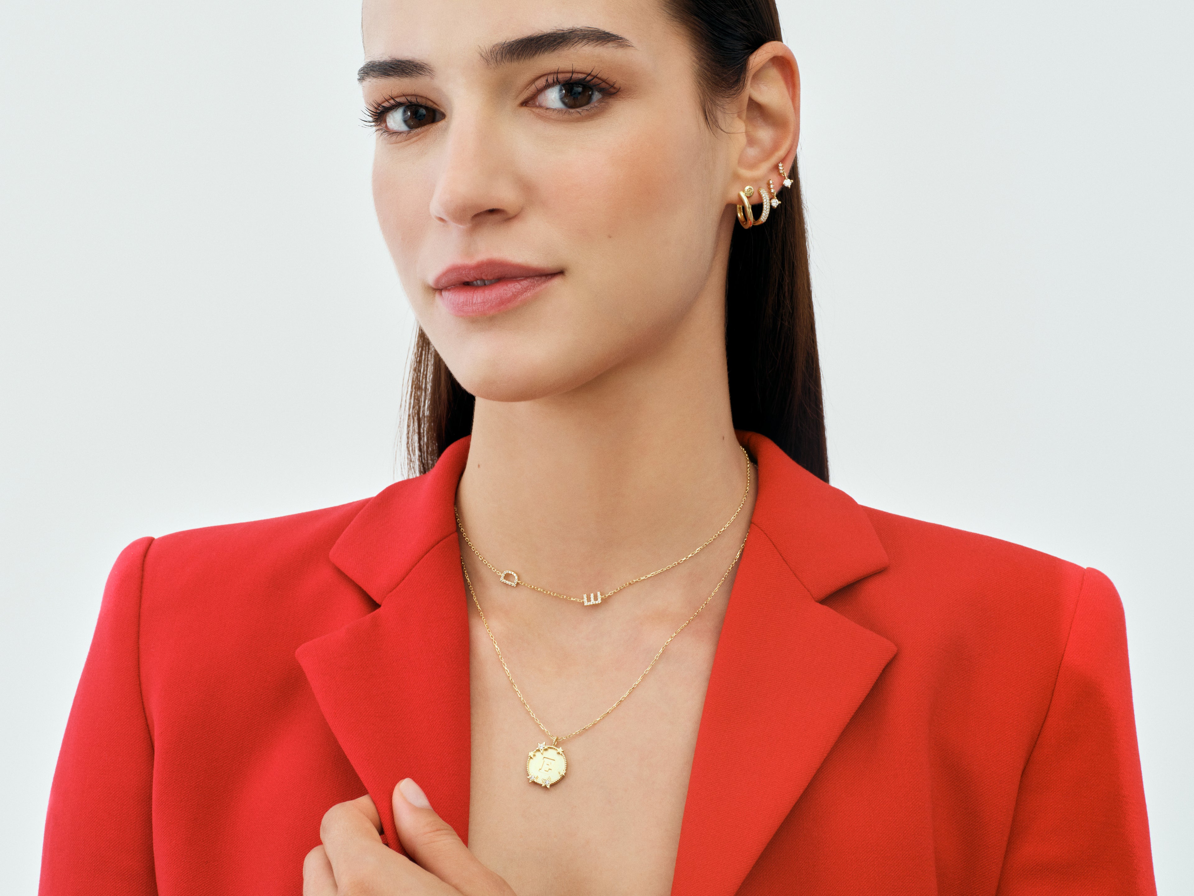 Initial Star Necklace