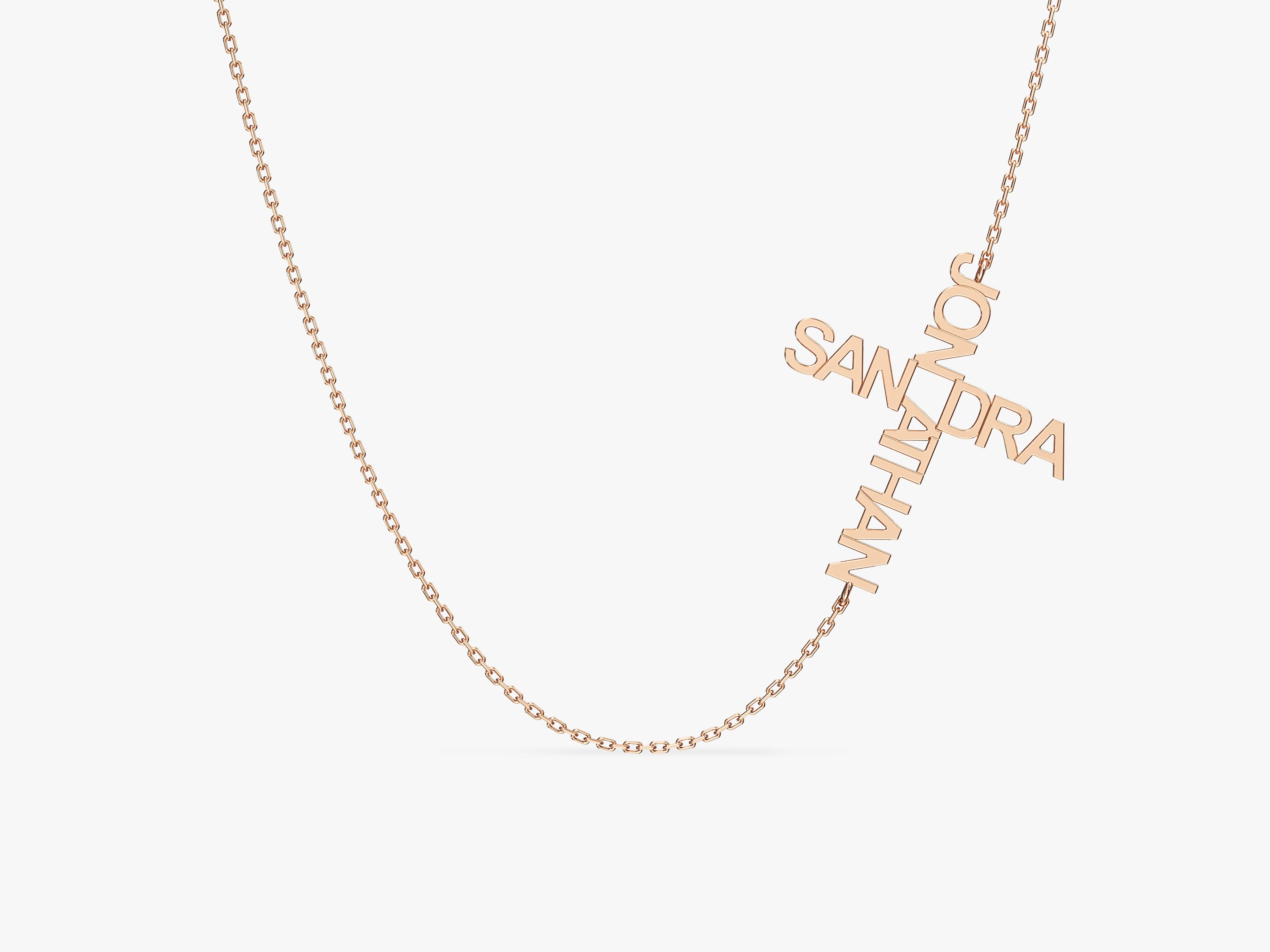 Cross Name Necklace