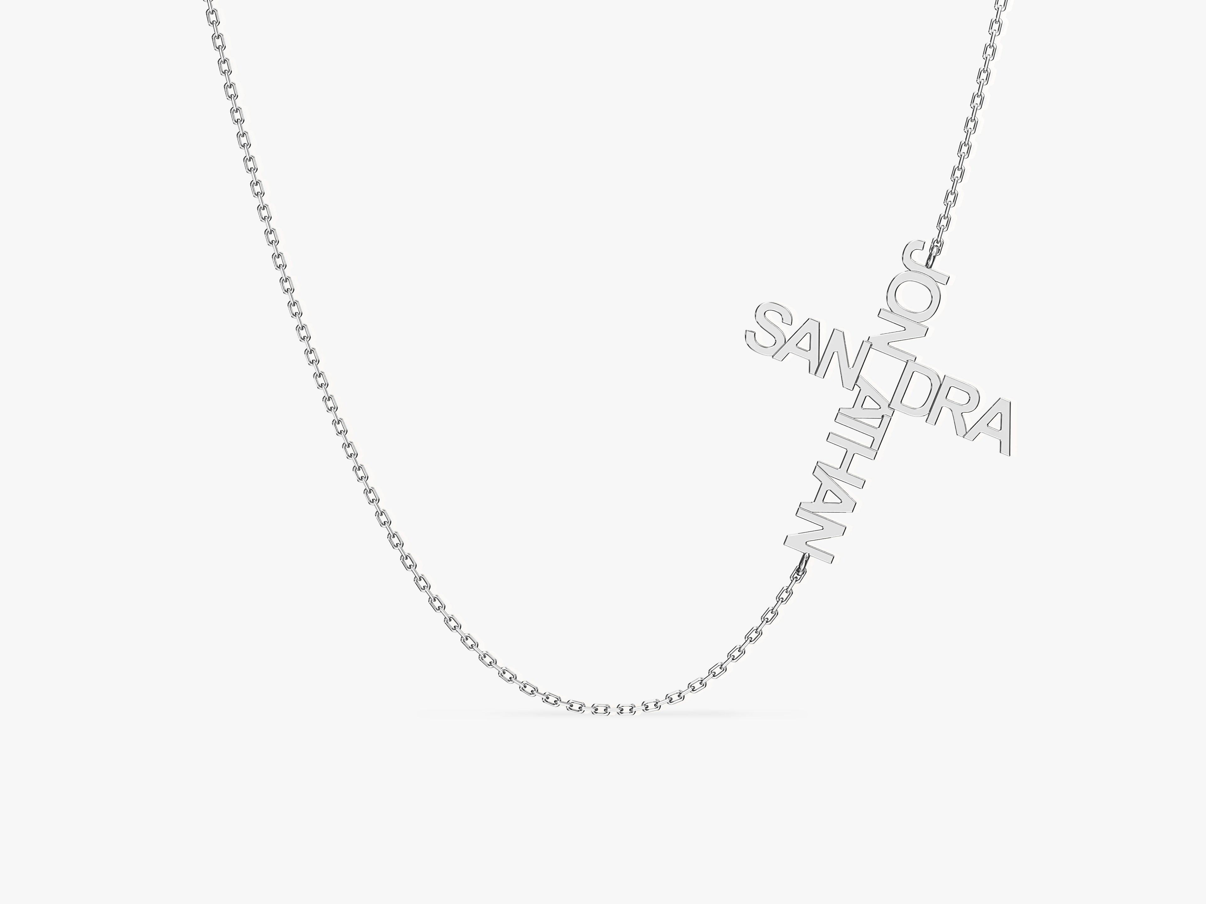 Cross Name Necklace