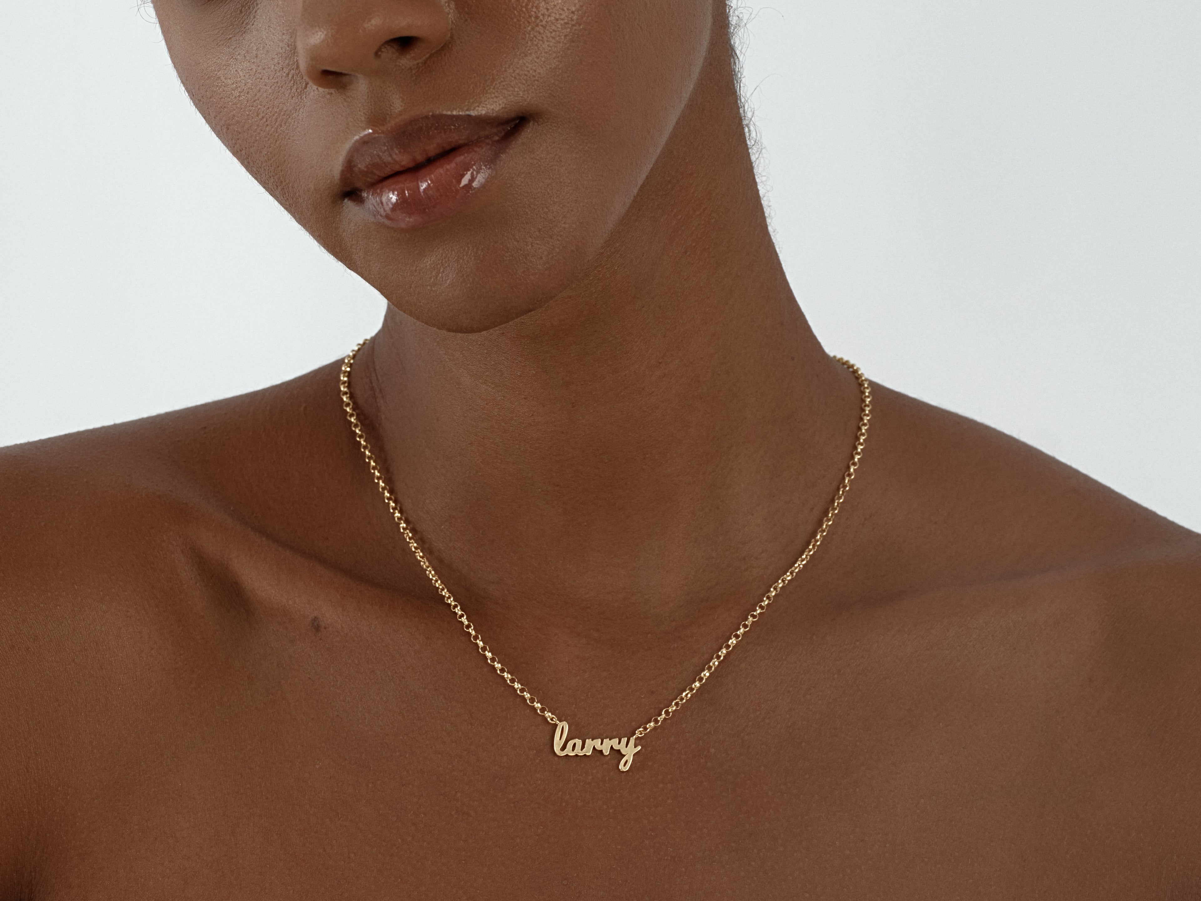 Rolo Name Necklace