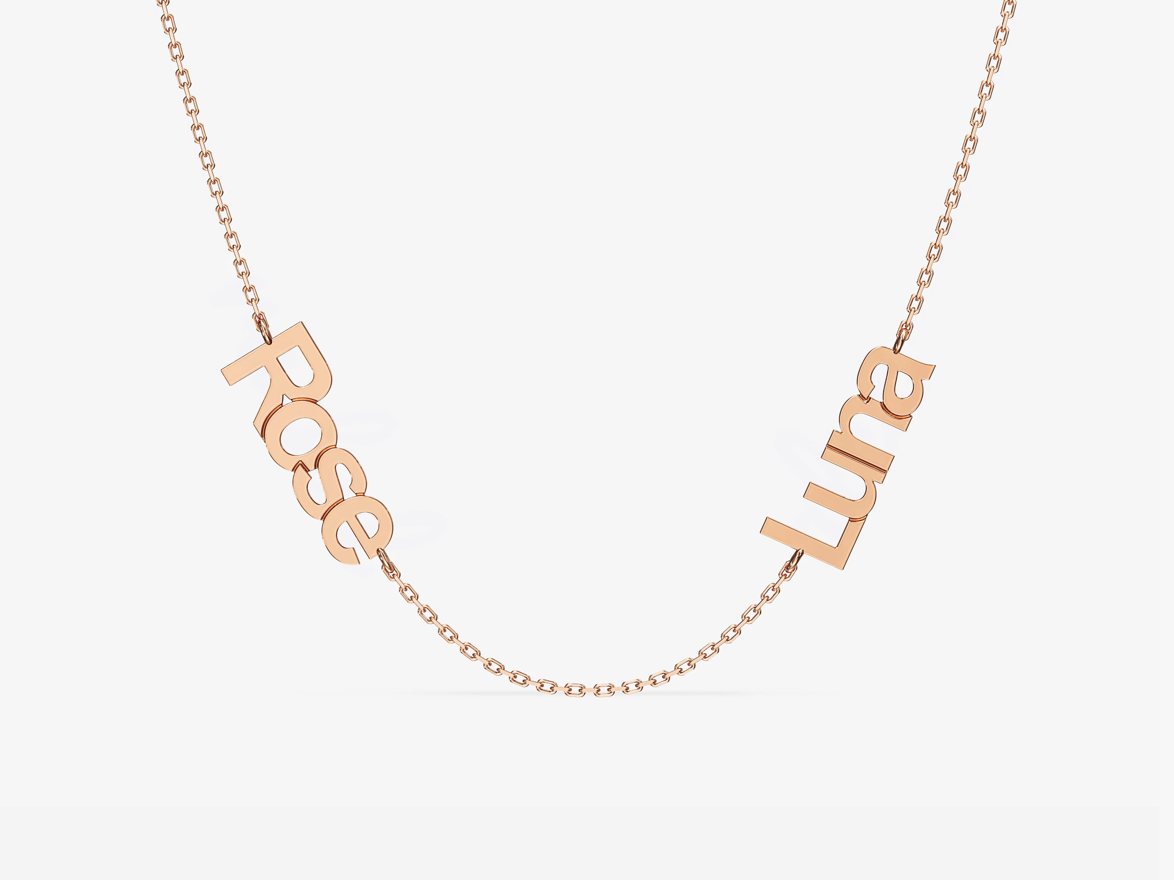 Duo Name Necklace