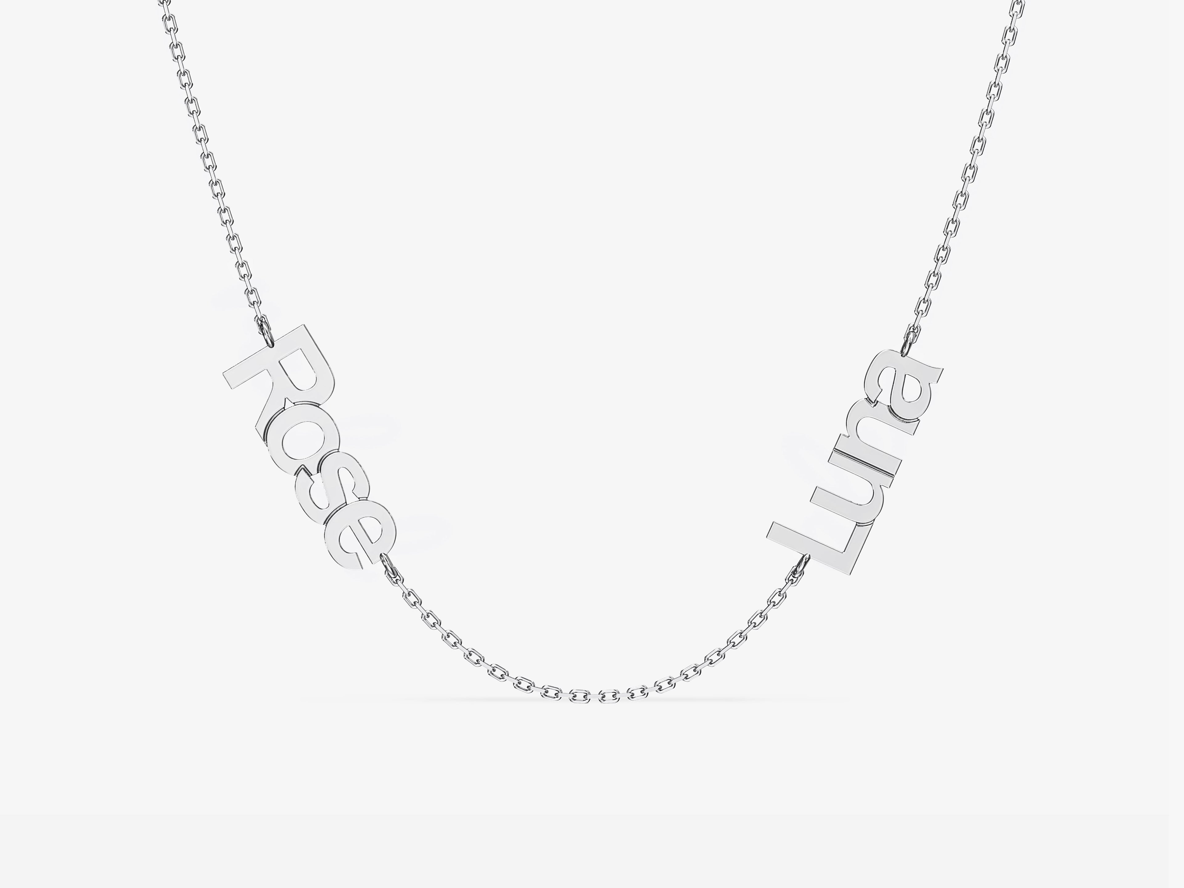 Duo Name Necklace
