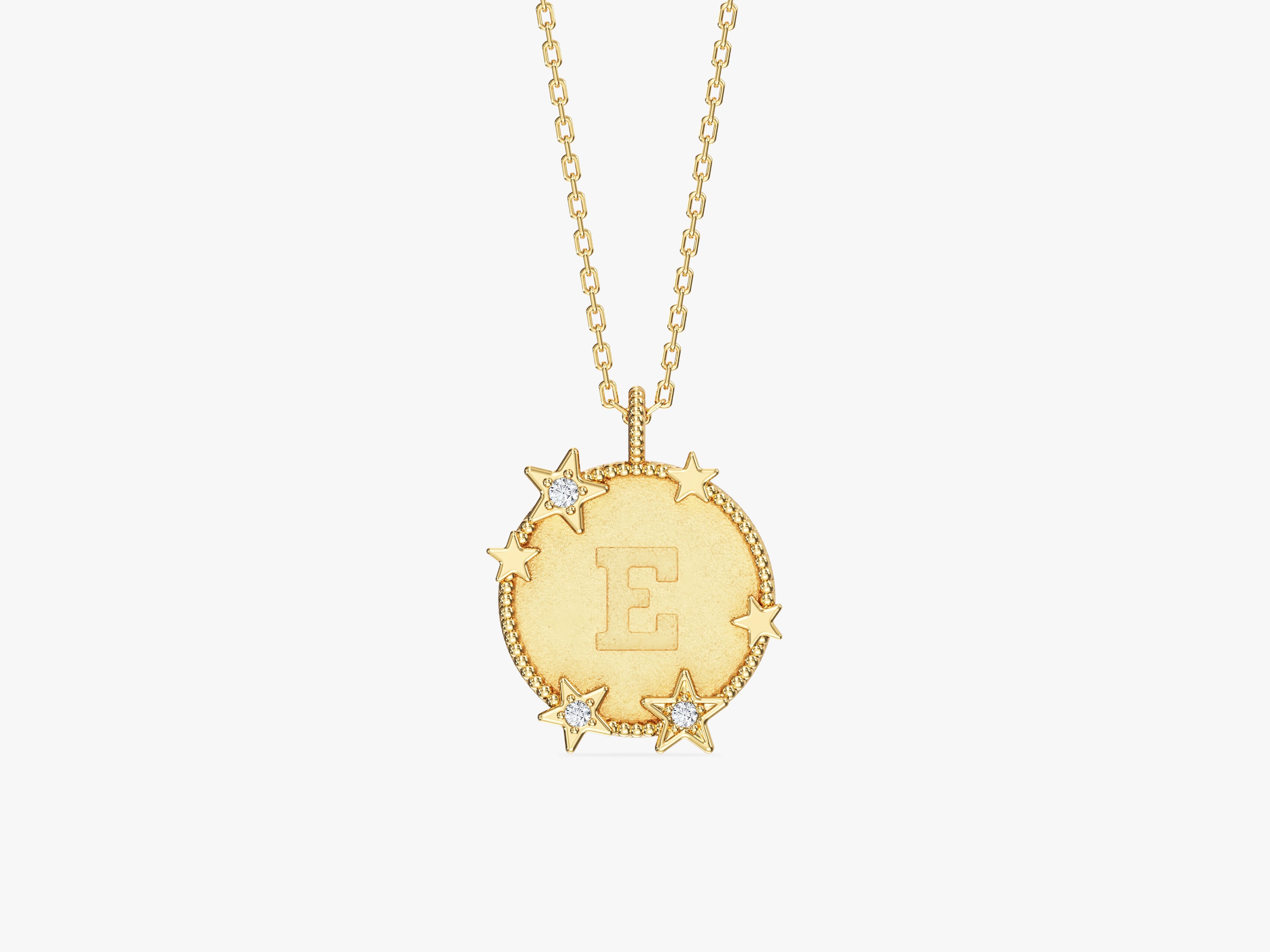 Initial Star Necklace
