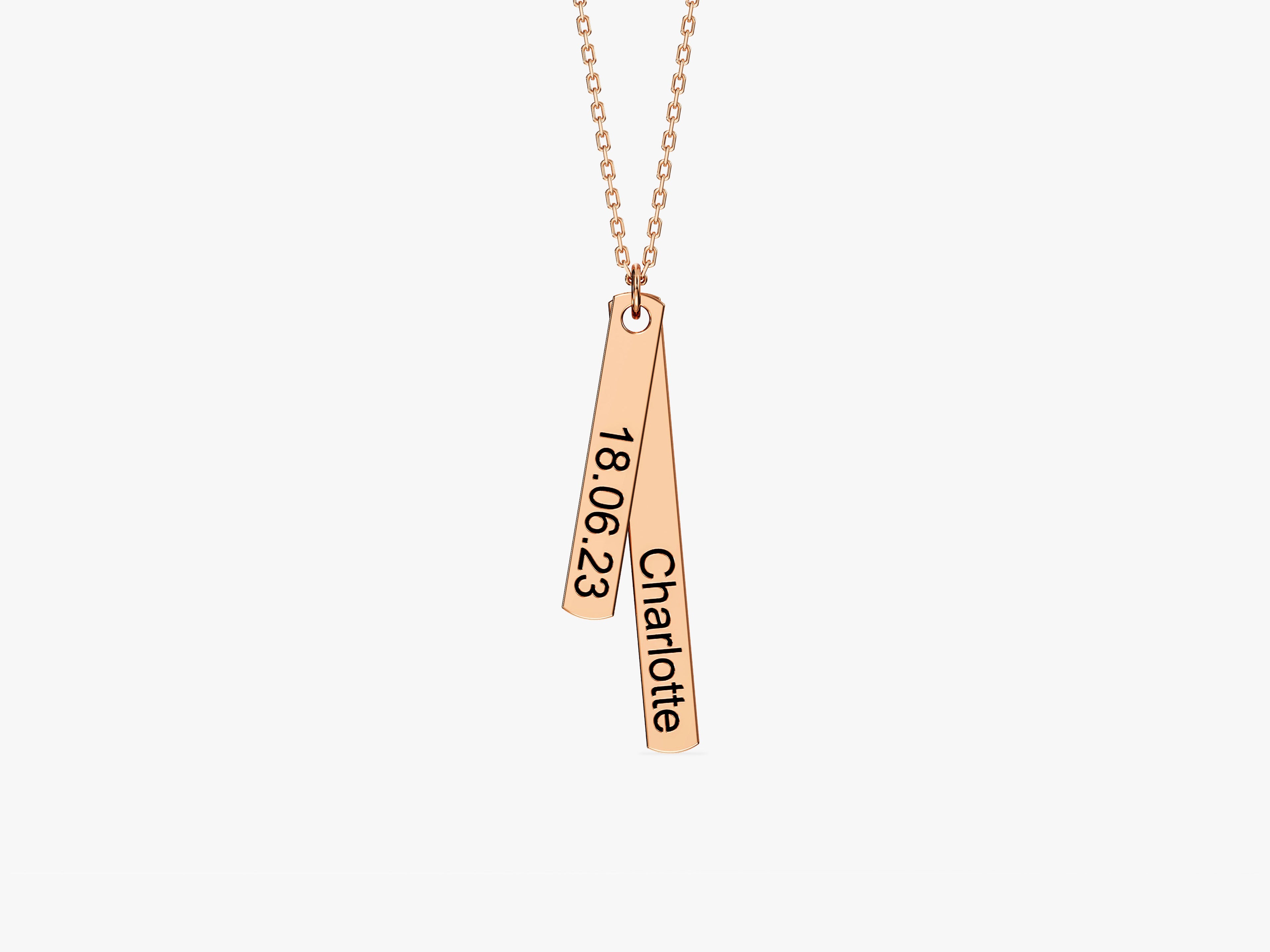 Name & Date Necklace