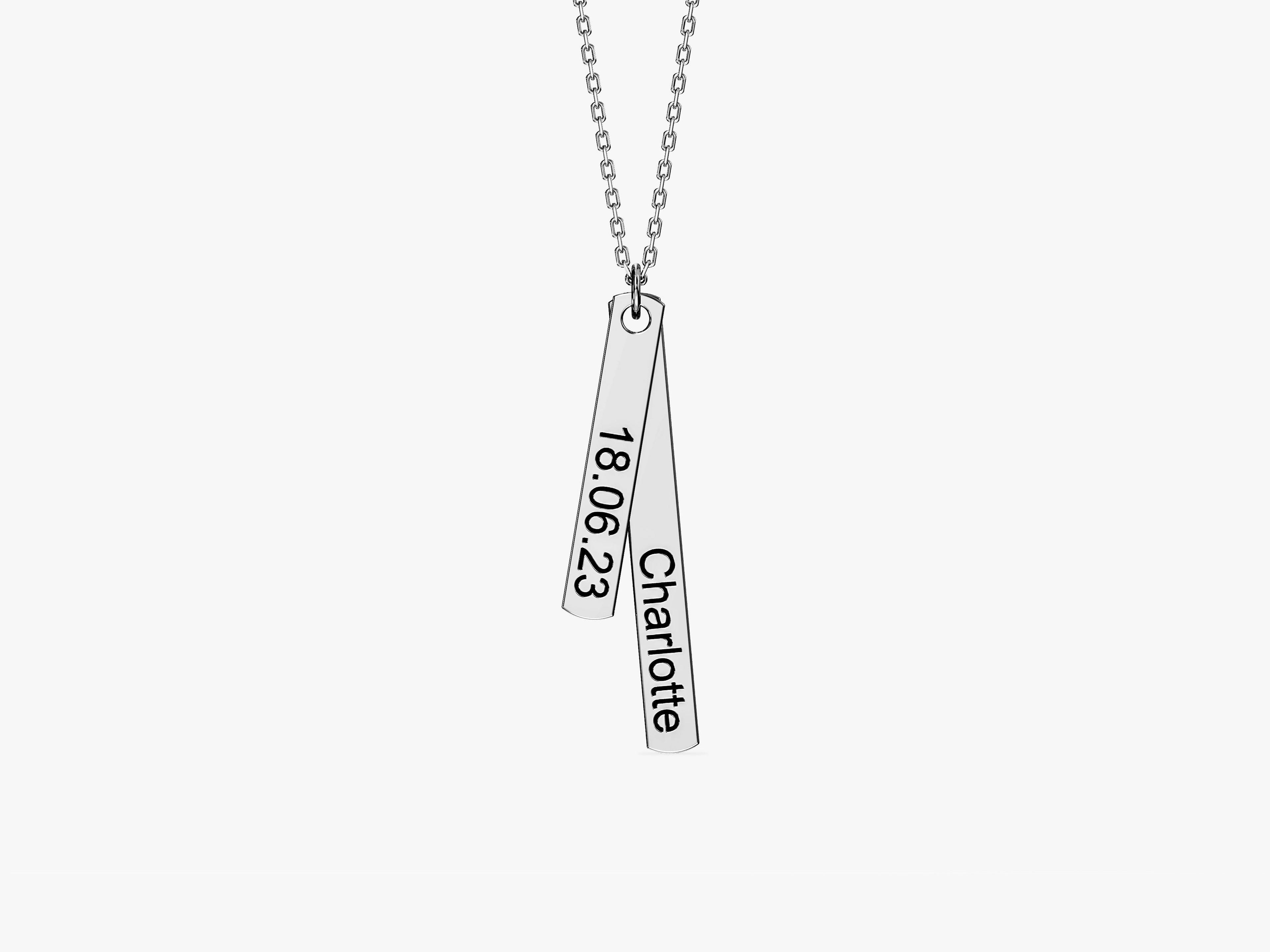 Name & Date Necklace