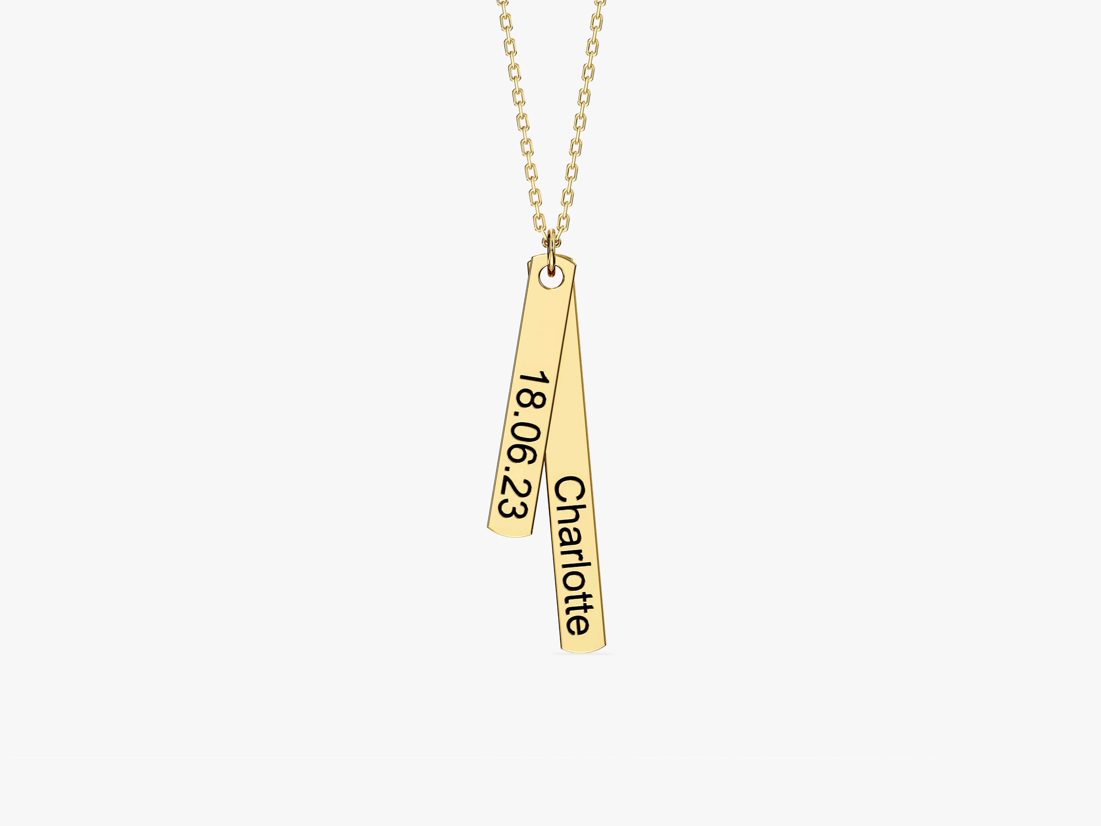 Name & Date Necklace