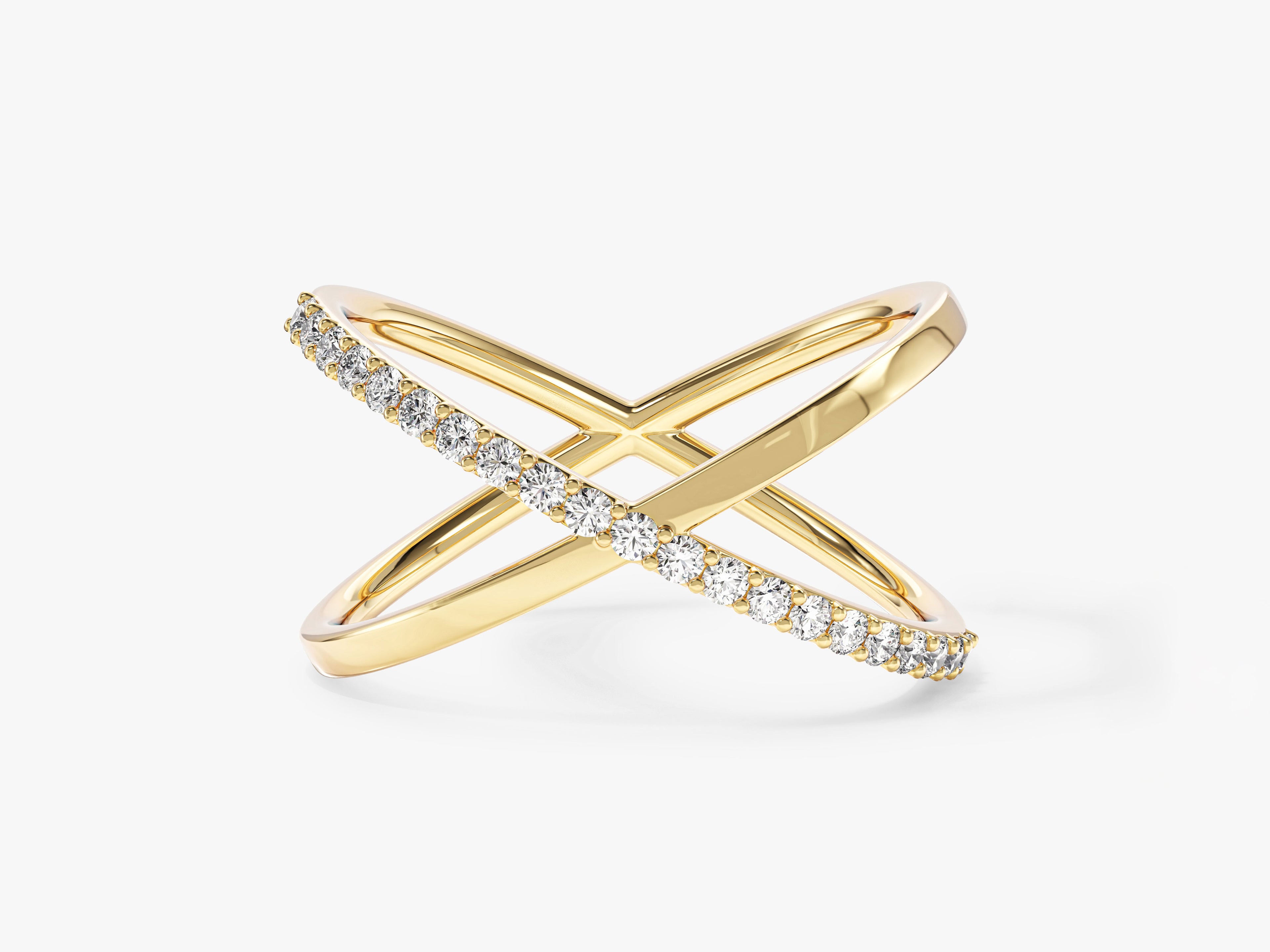 Gemstone Cross Ring