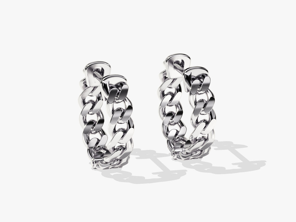 Chain Hoop Earrings