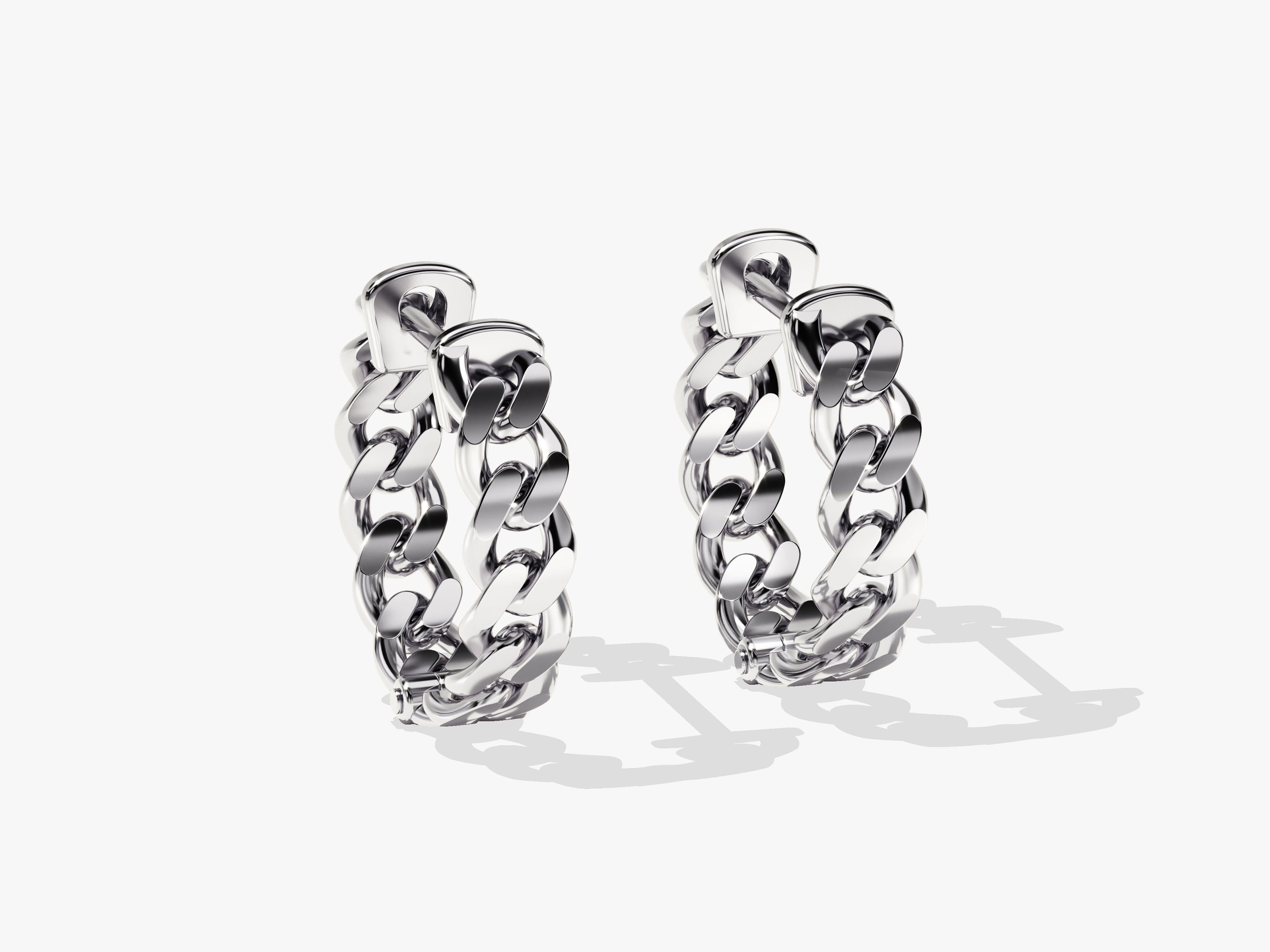 Chain Hoop Earrings