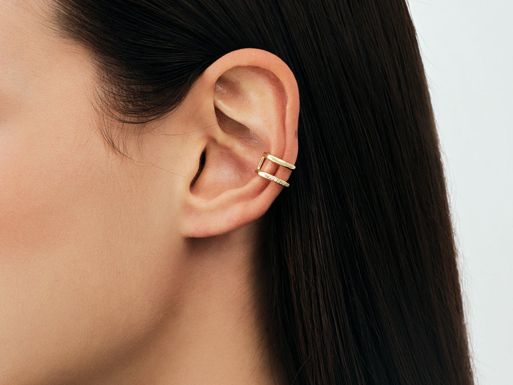Double Hoop Ear Cuffs
