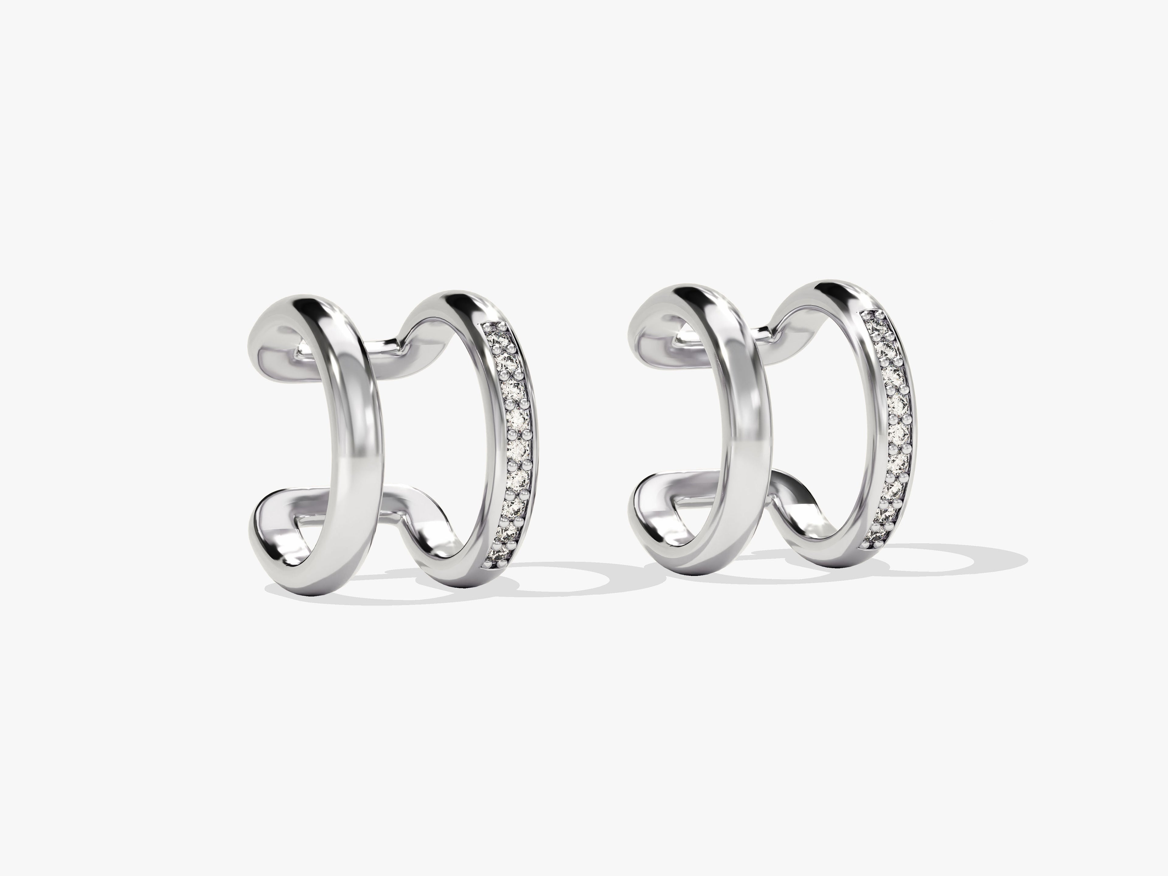 Double Hoop Ear Cuffs