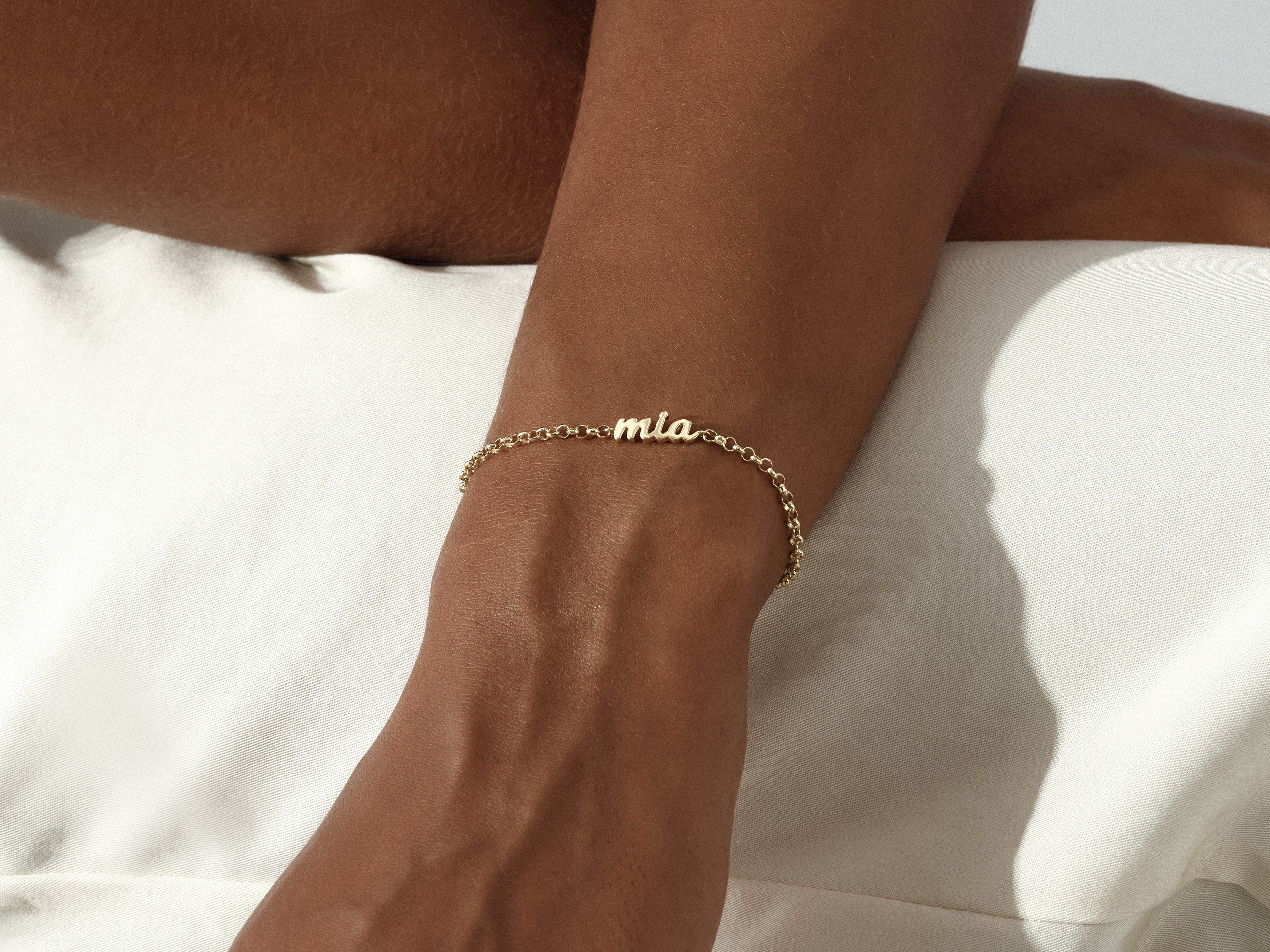 Rolo Name Bracelet
