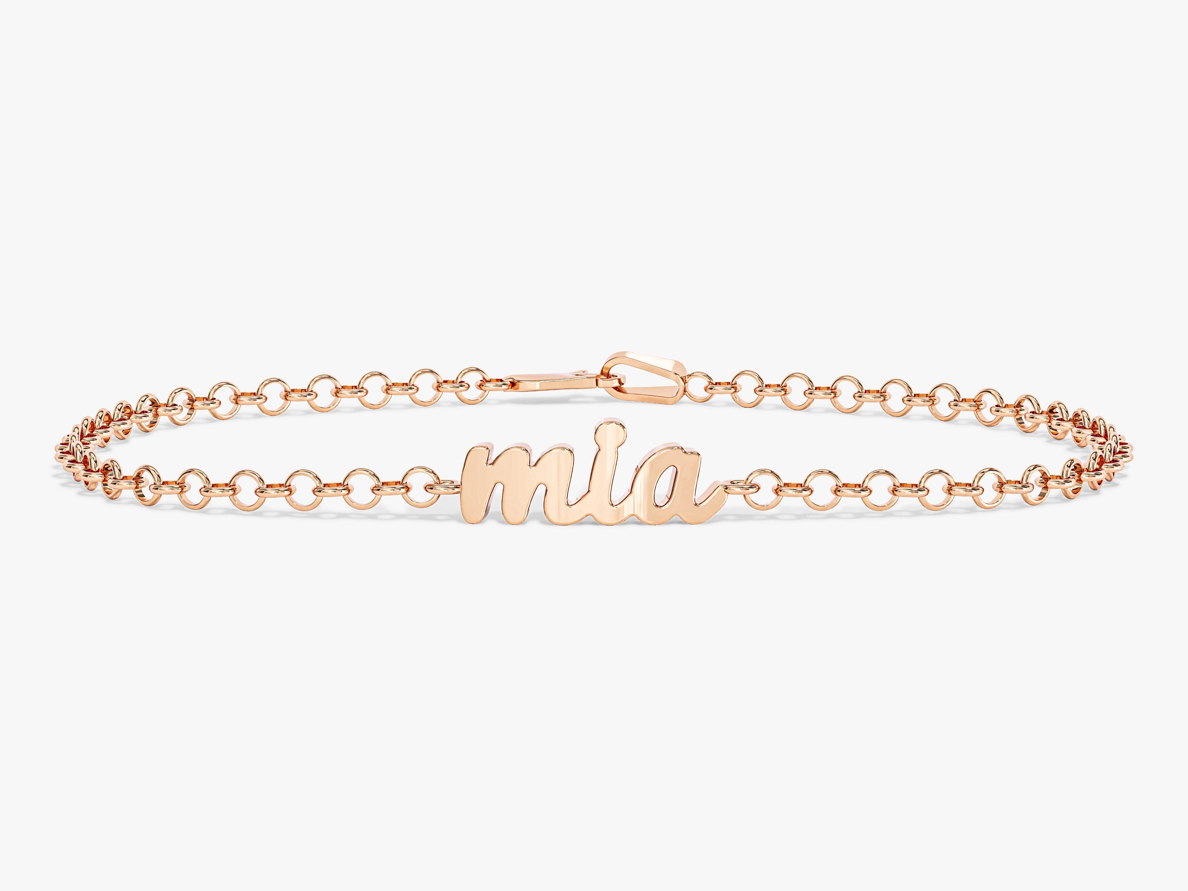 Rolo Name Bracelet