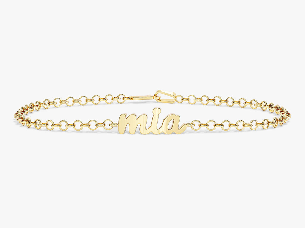Rolo Name Bracelet