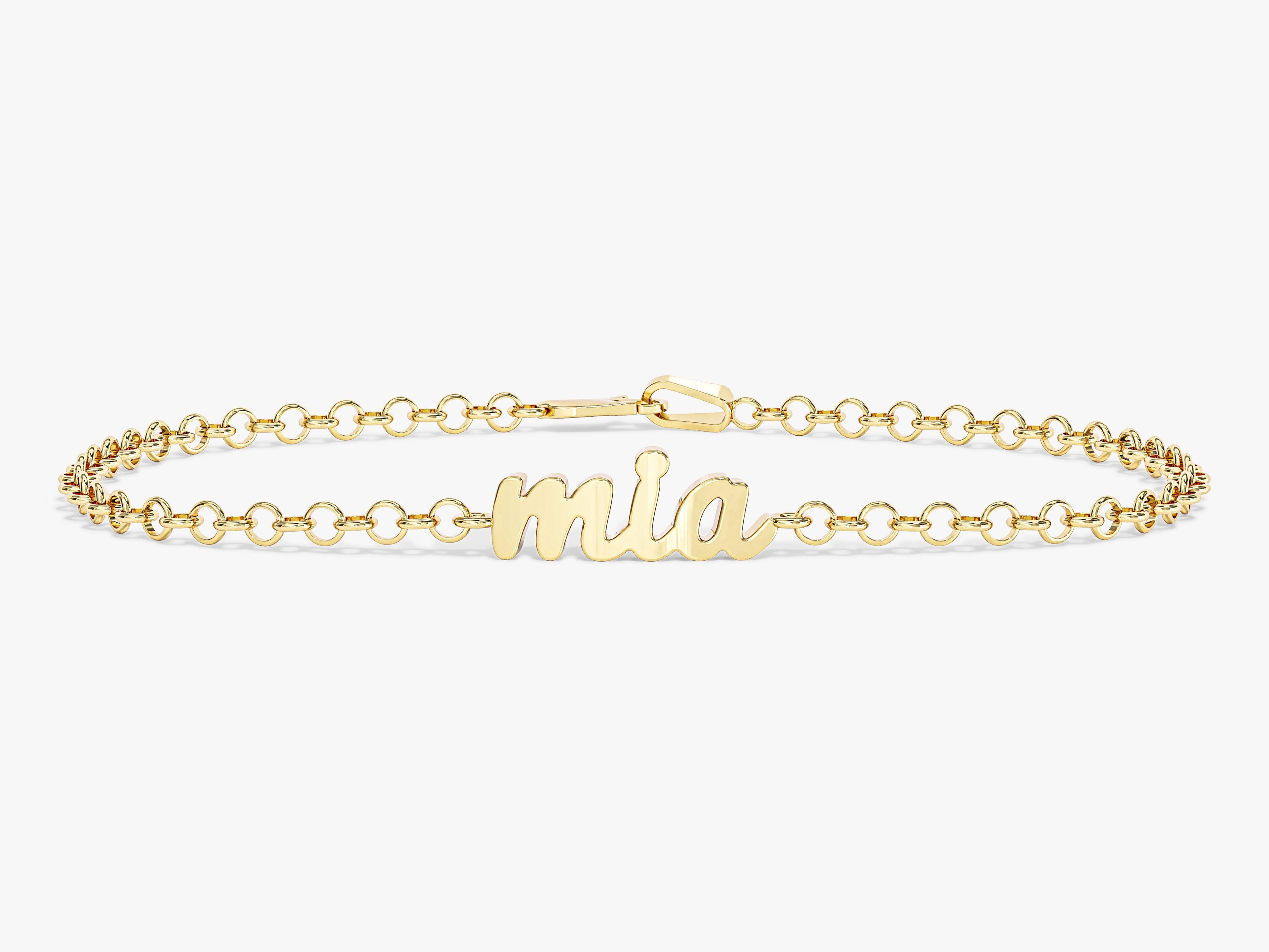 Rolo Name Bracelet