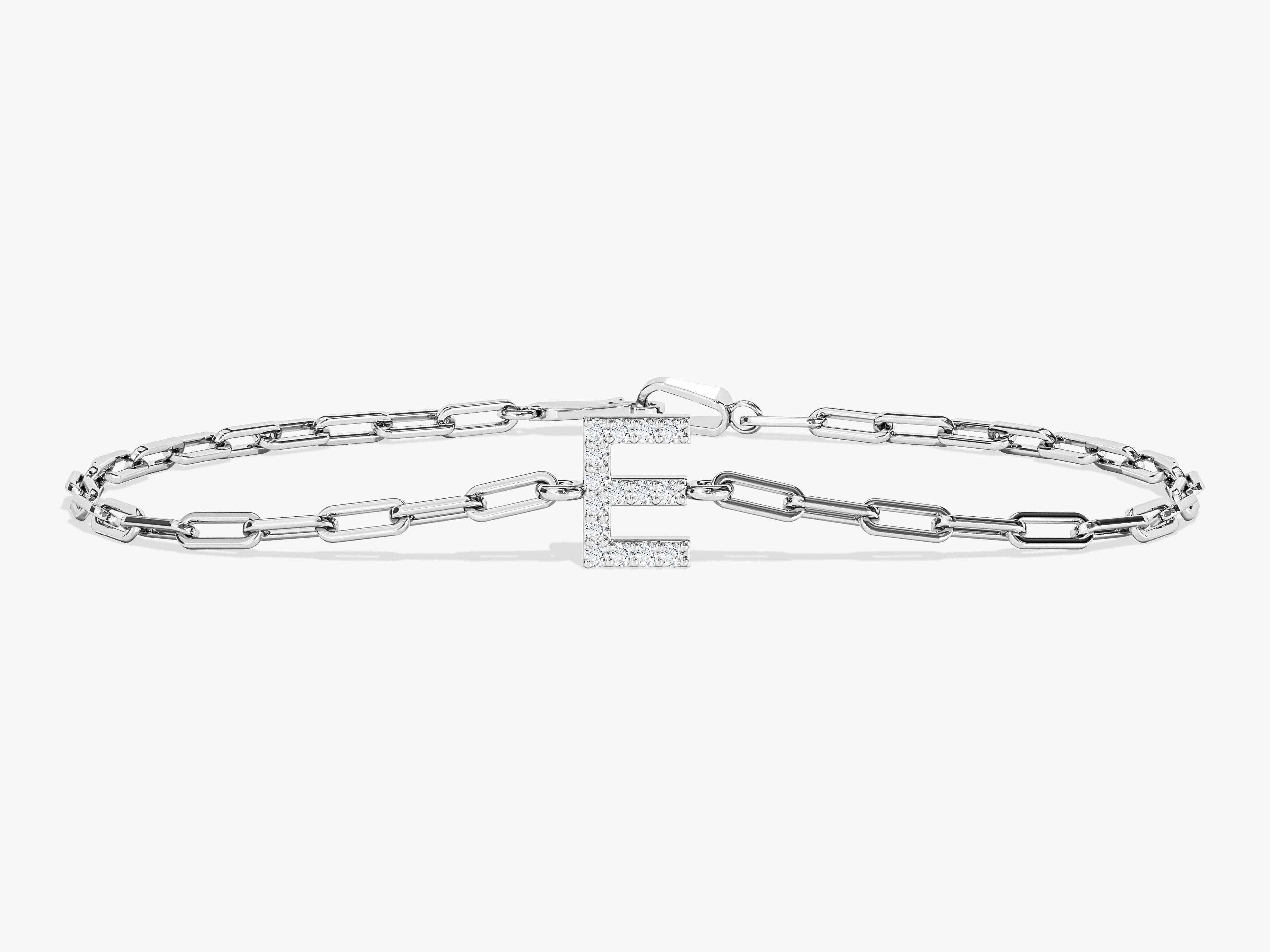 Paperclip Letter Bracelet