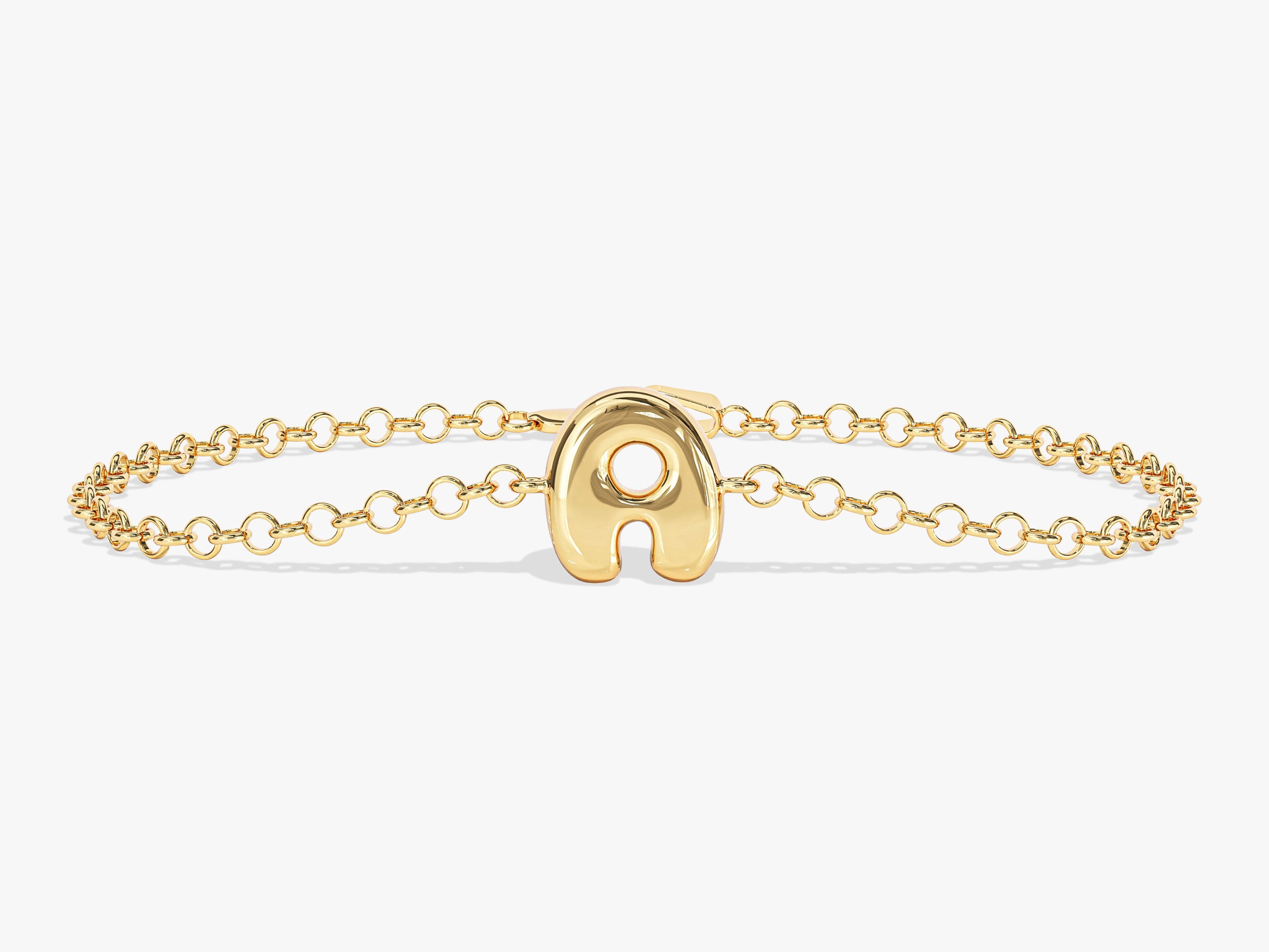 Bubble Letter Bracelet