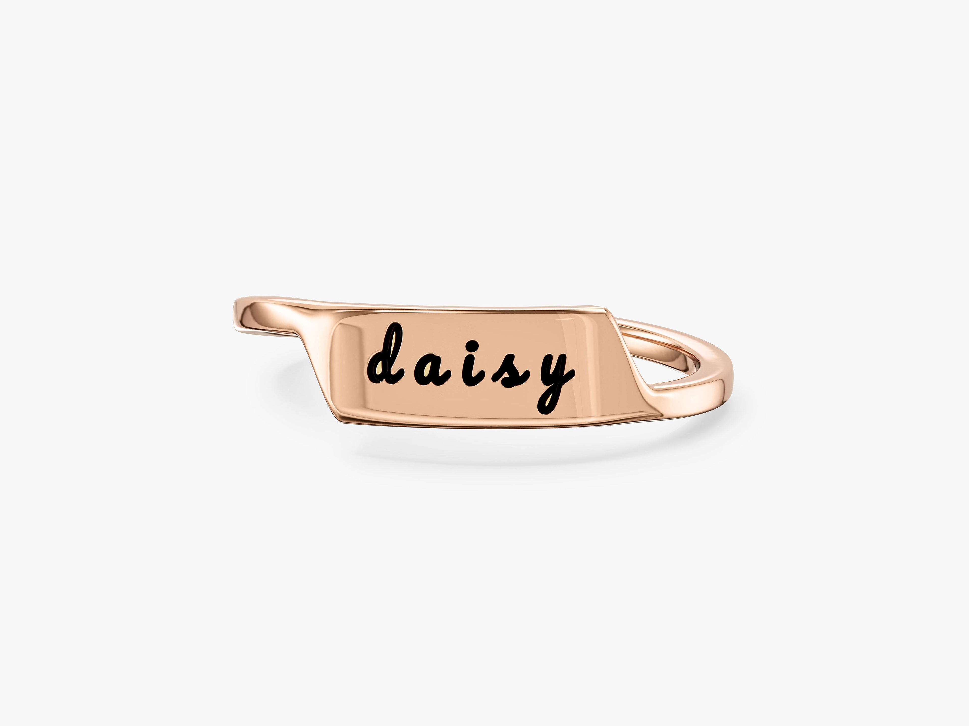 Signet Name Ring