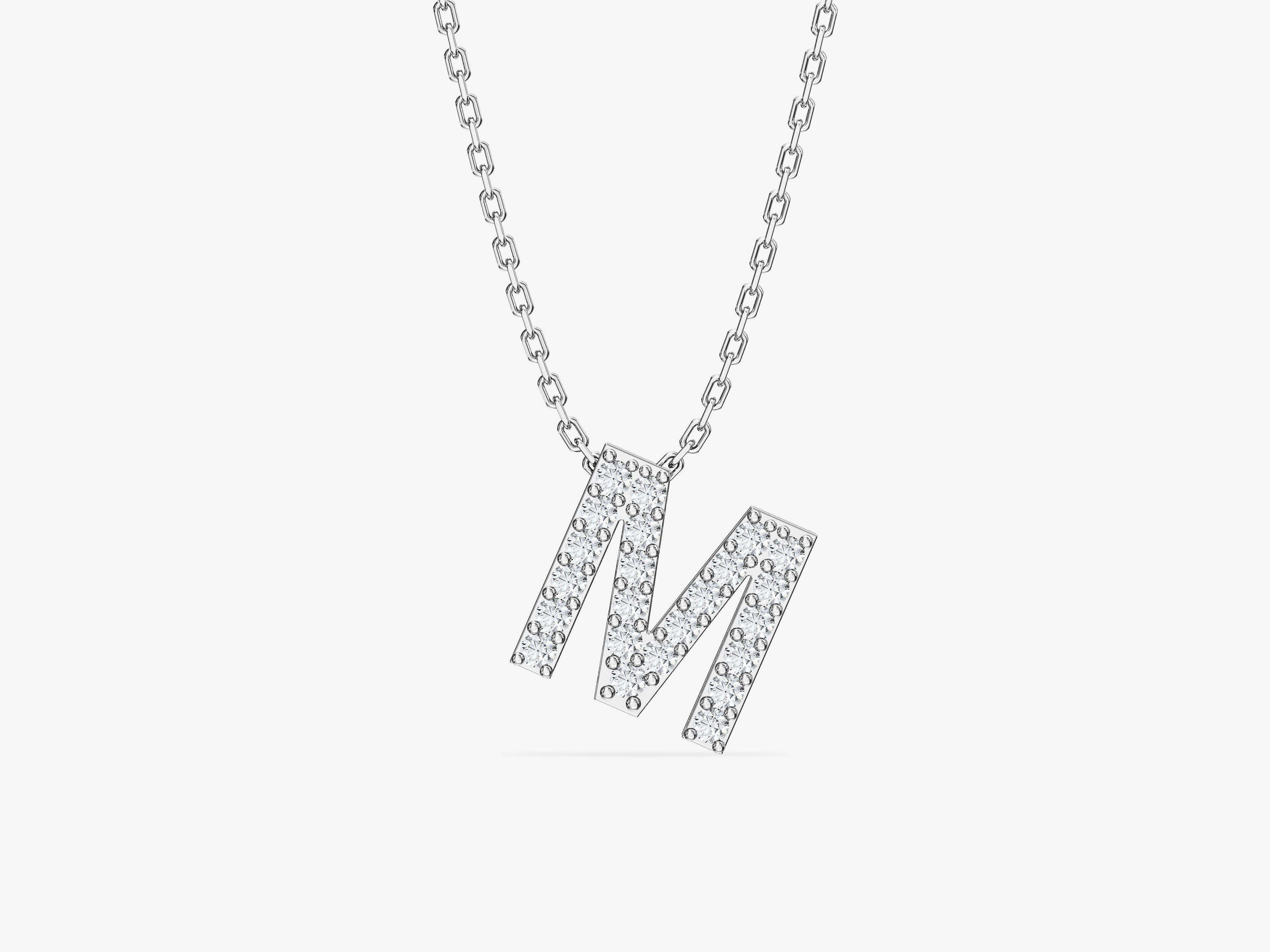 Birthstone Letter Necklace