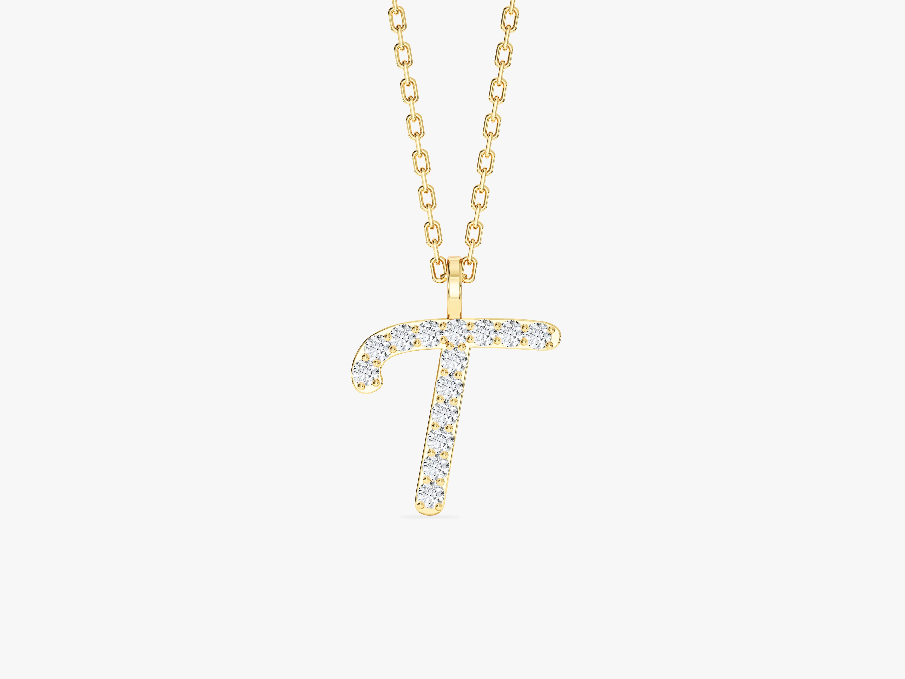 Cursive Letter Necklace