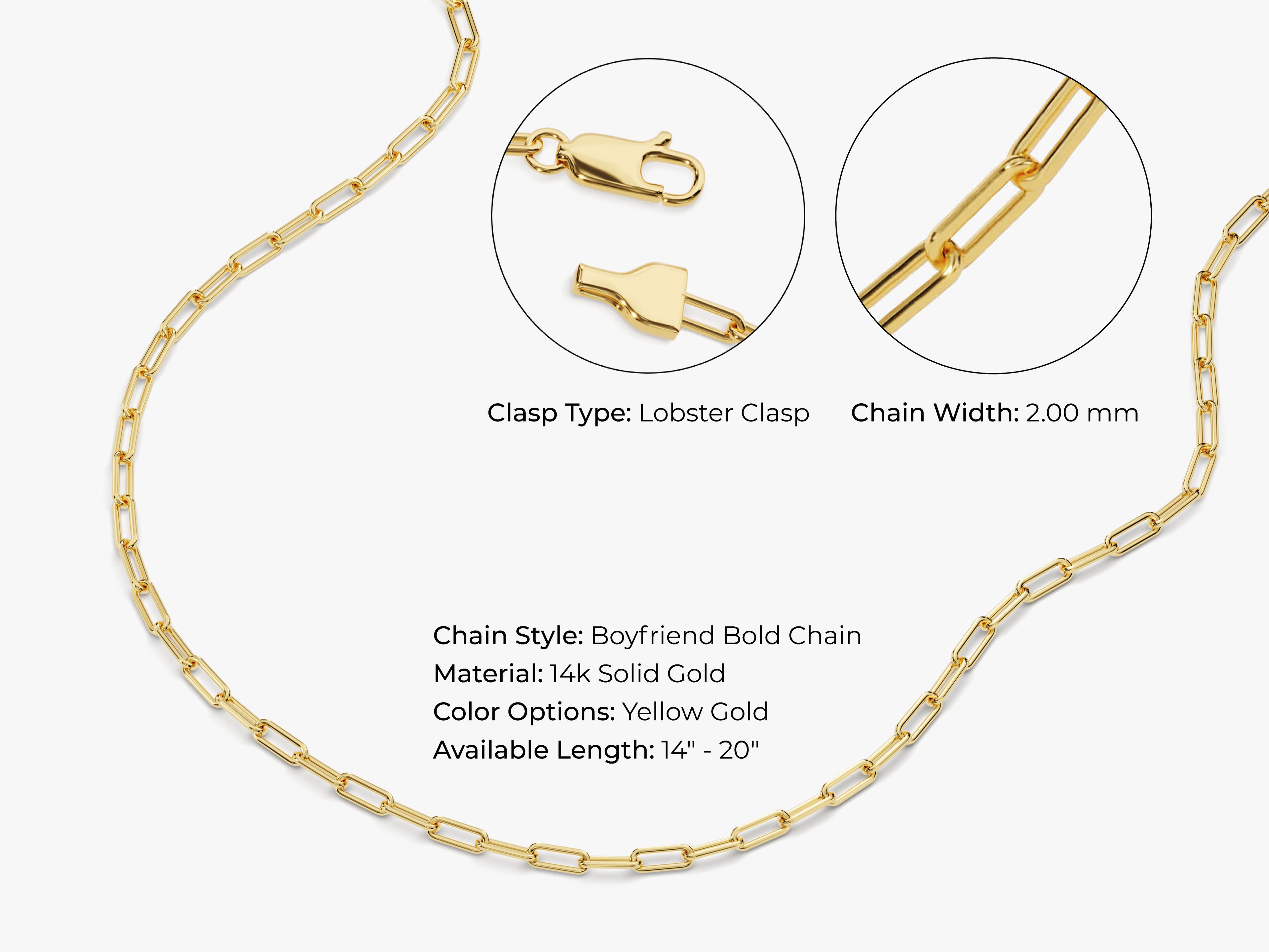 Paperclip Chain Necklace