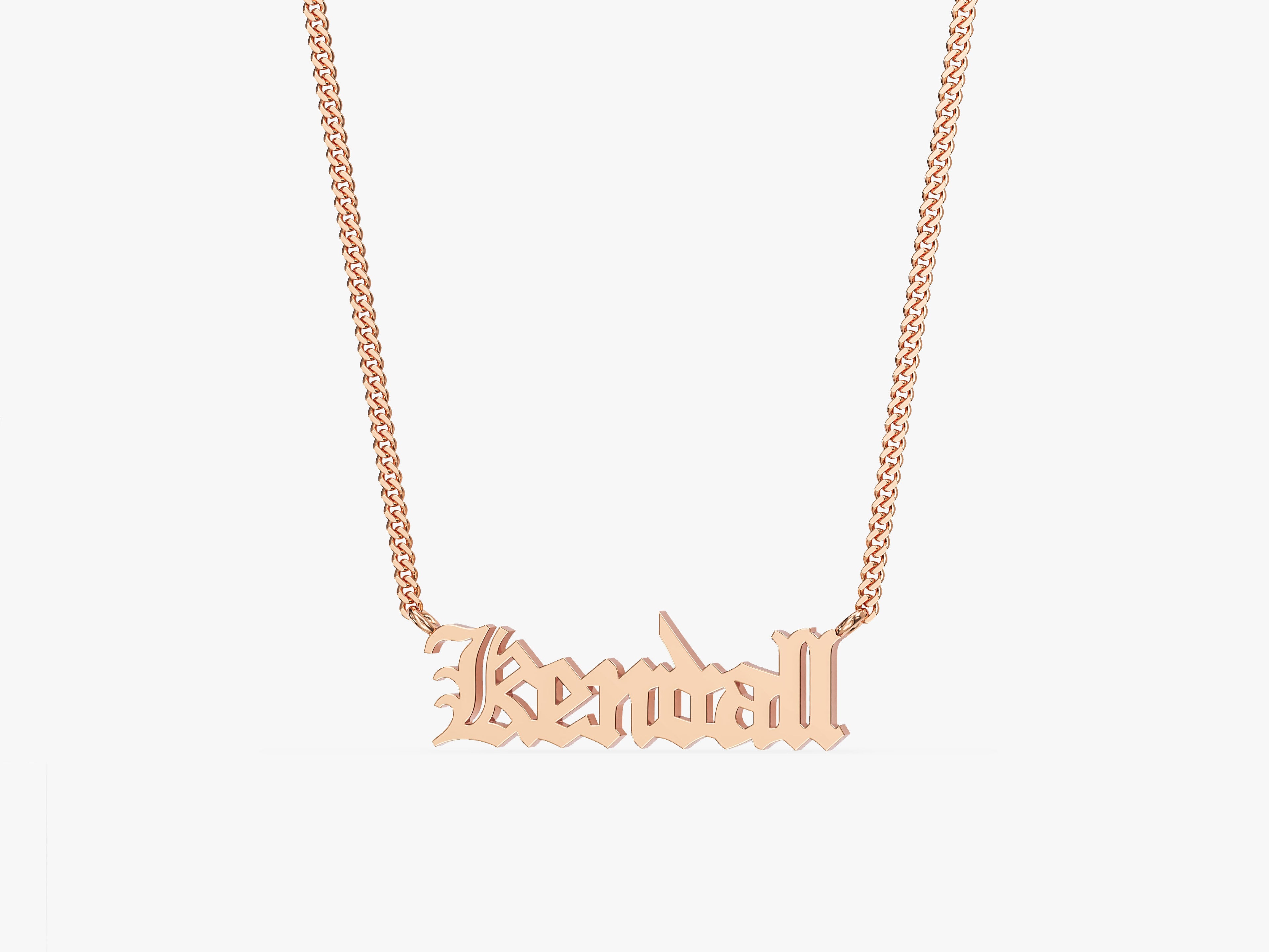 Cuban Name Necklace