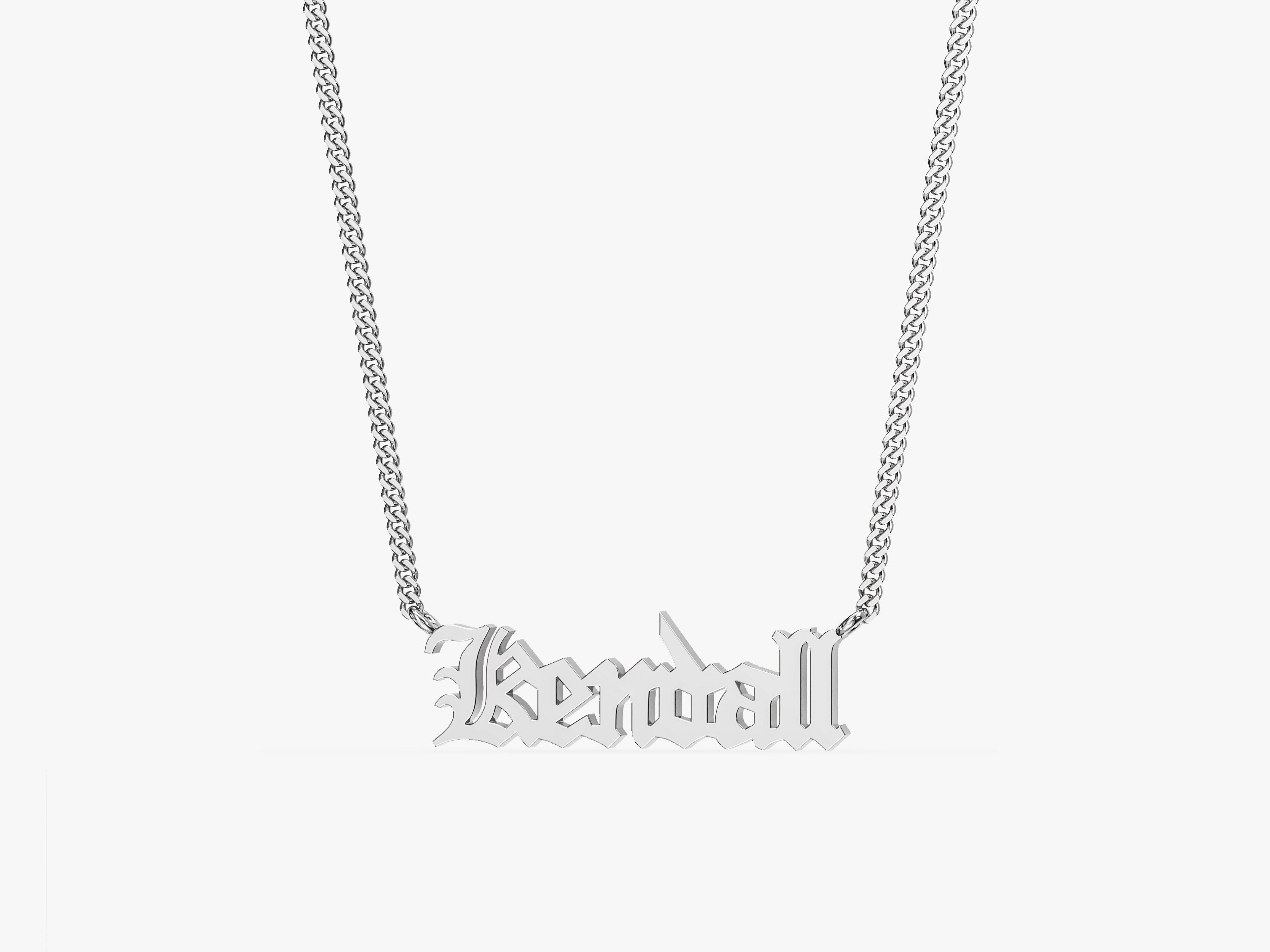 Cuban Name Necklace