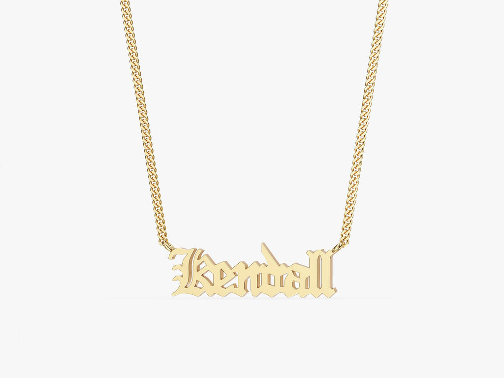 Cuban Name Necklace
