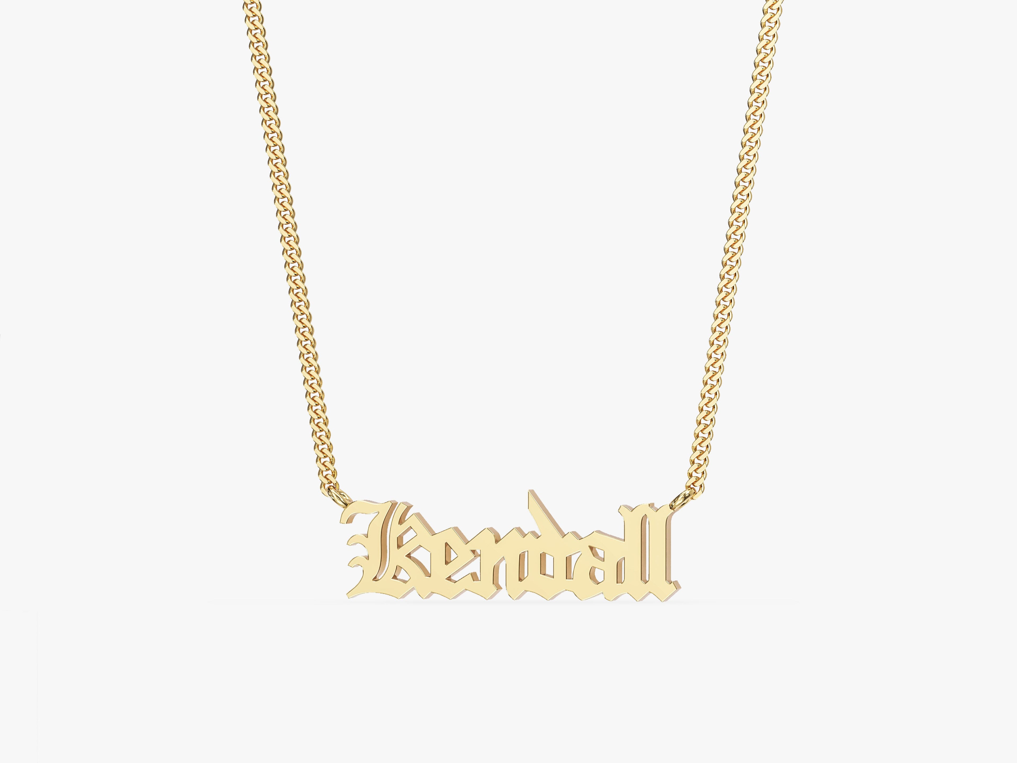 Cuban Name Necklace