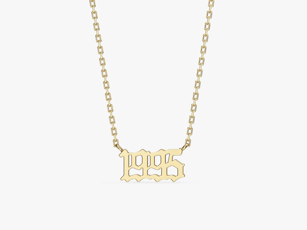 Vintage Year Necklace