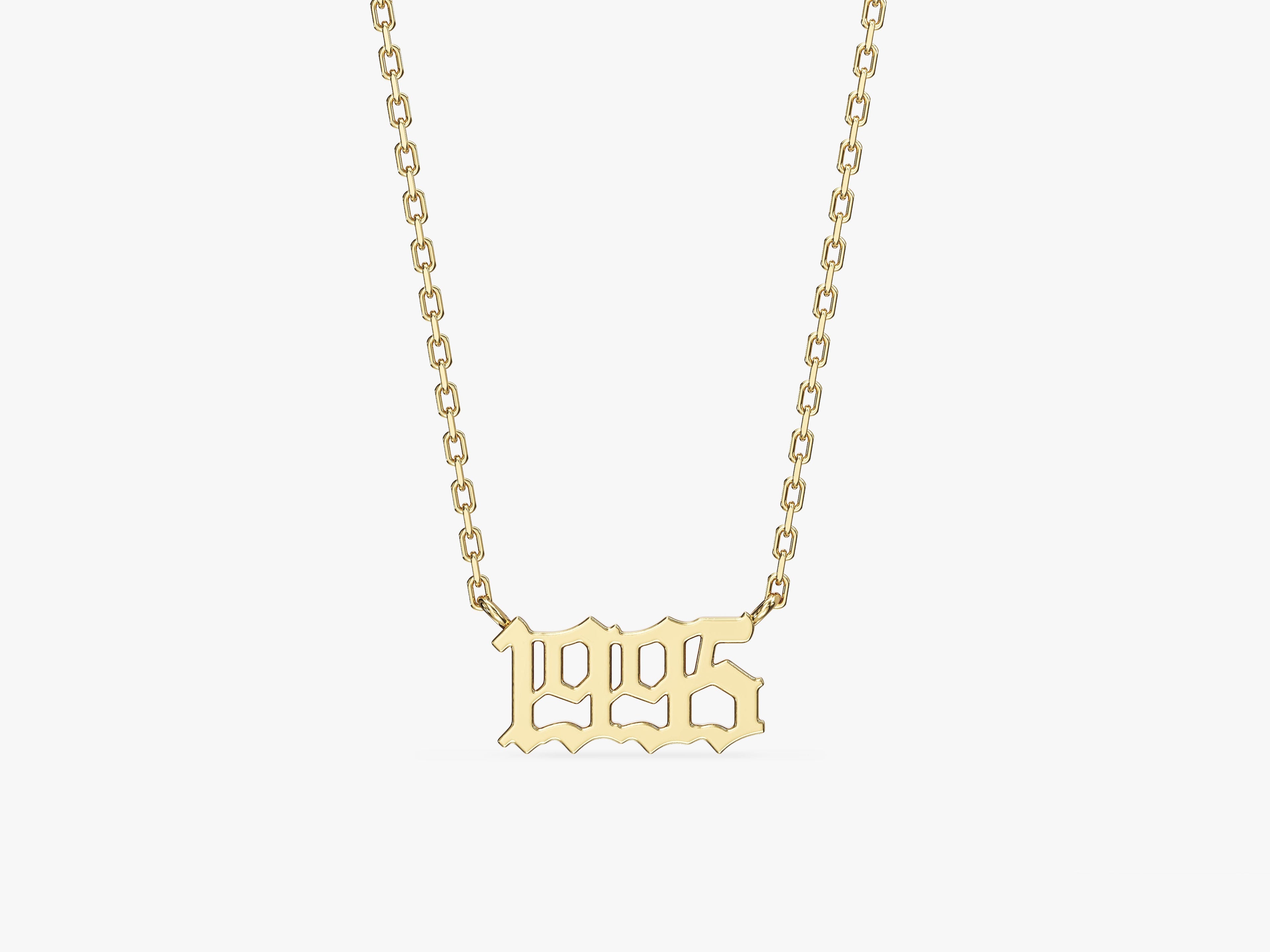 Vintage Year Necklace