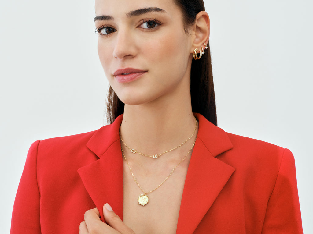 Initial Star Necklace