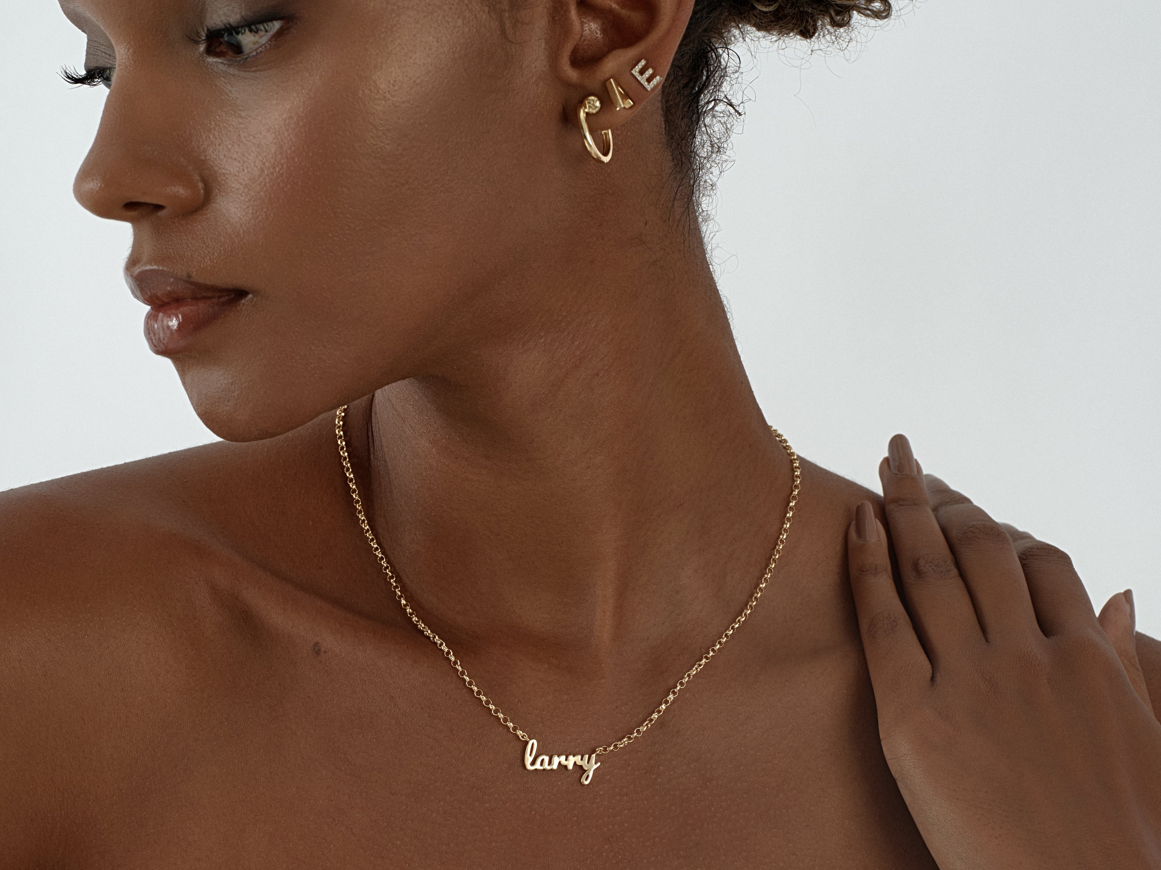 Rolo Name Necklace