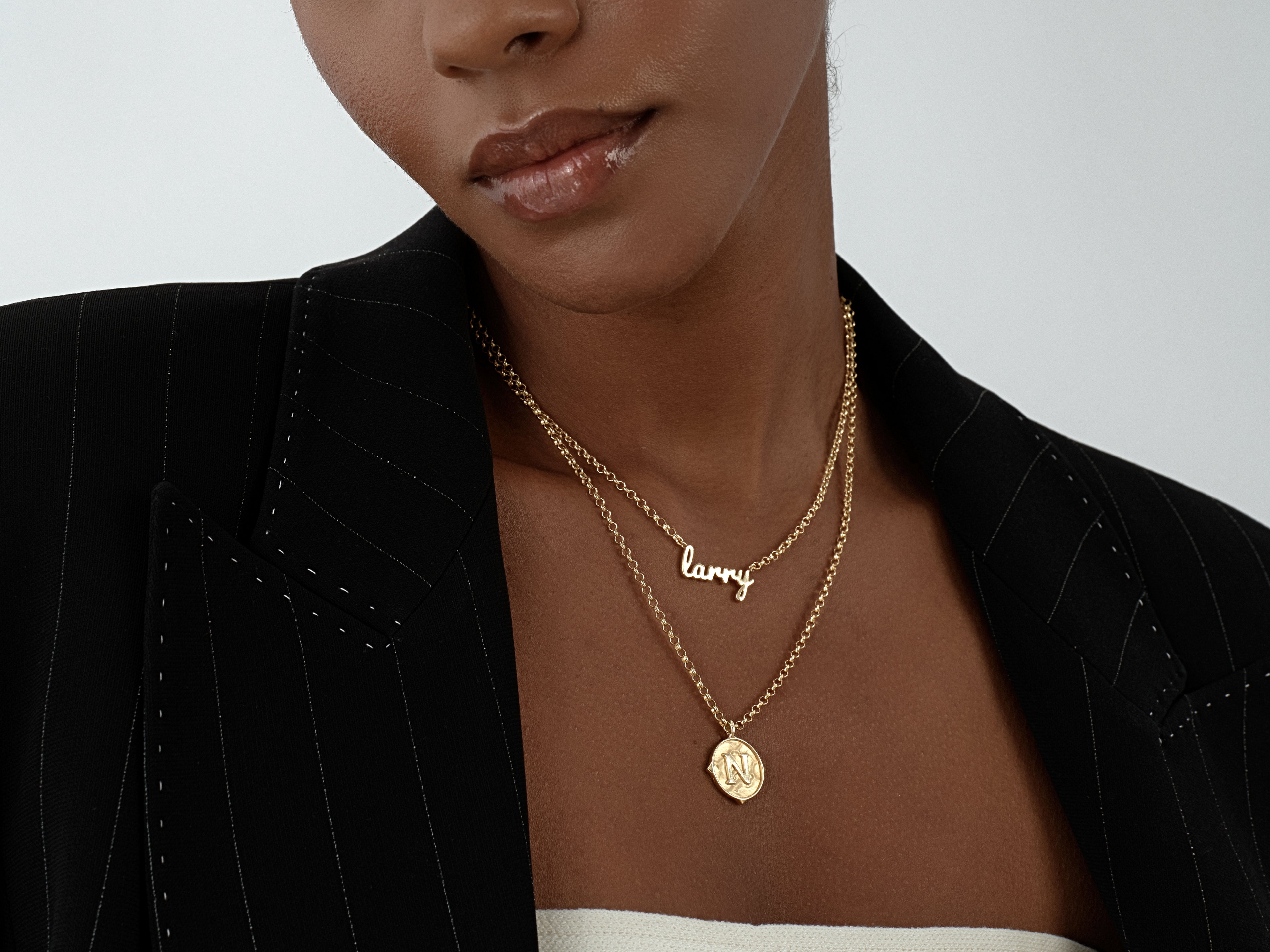 Rolo Name Necklace