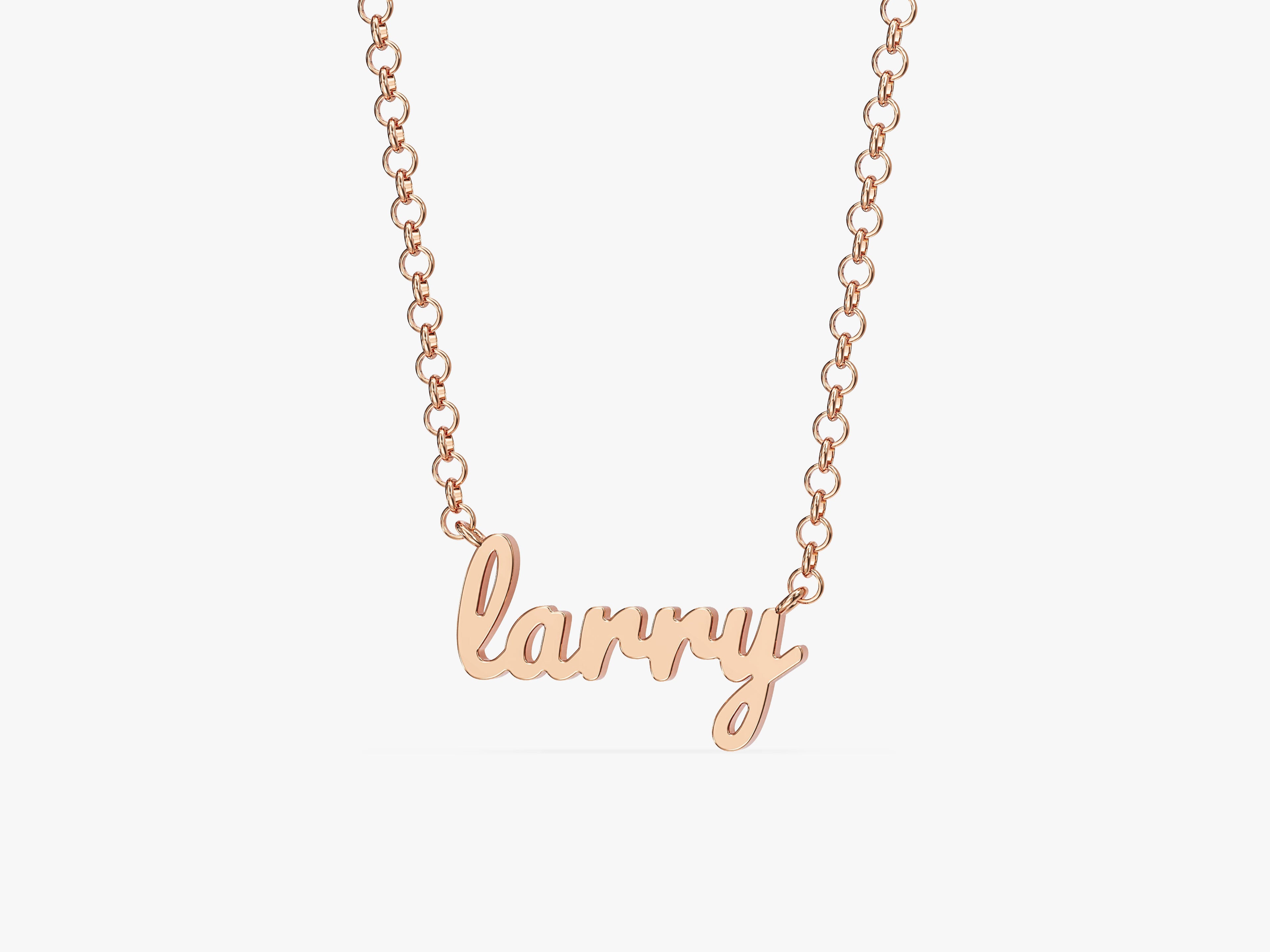 Rolo Name Necklace