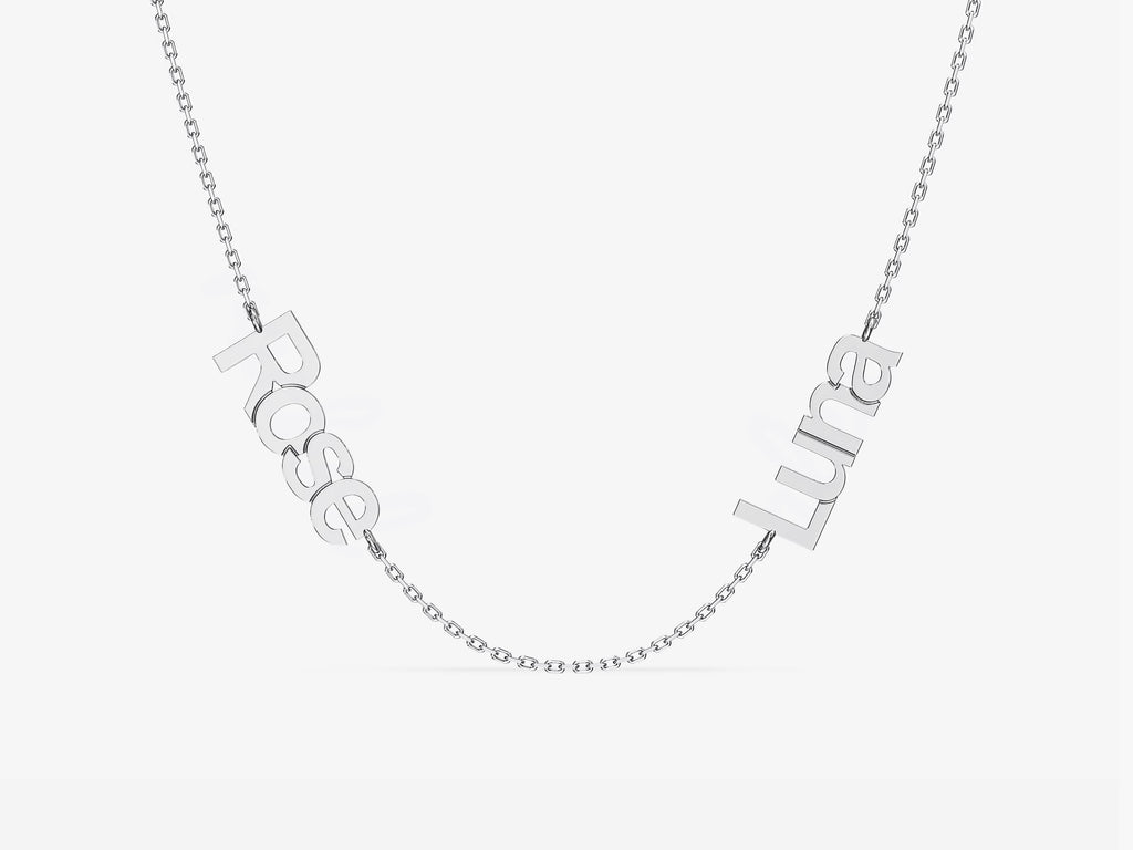 Duo Name Necklace