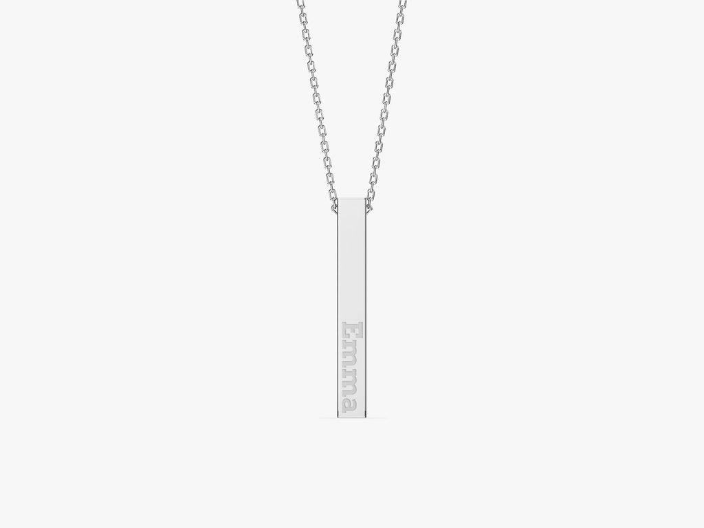 Bar Name Necklace