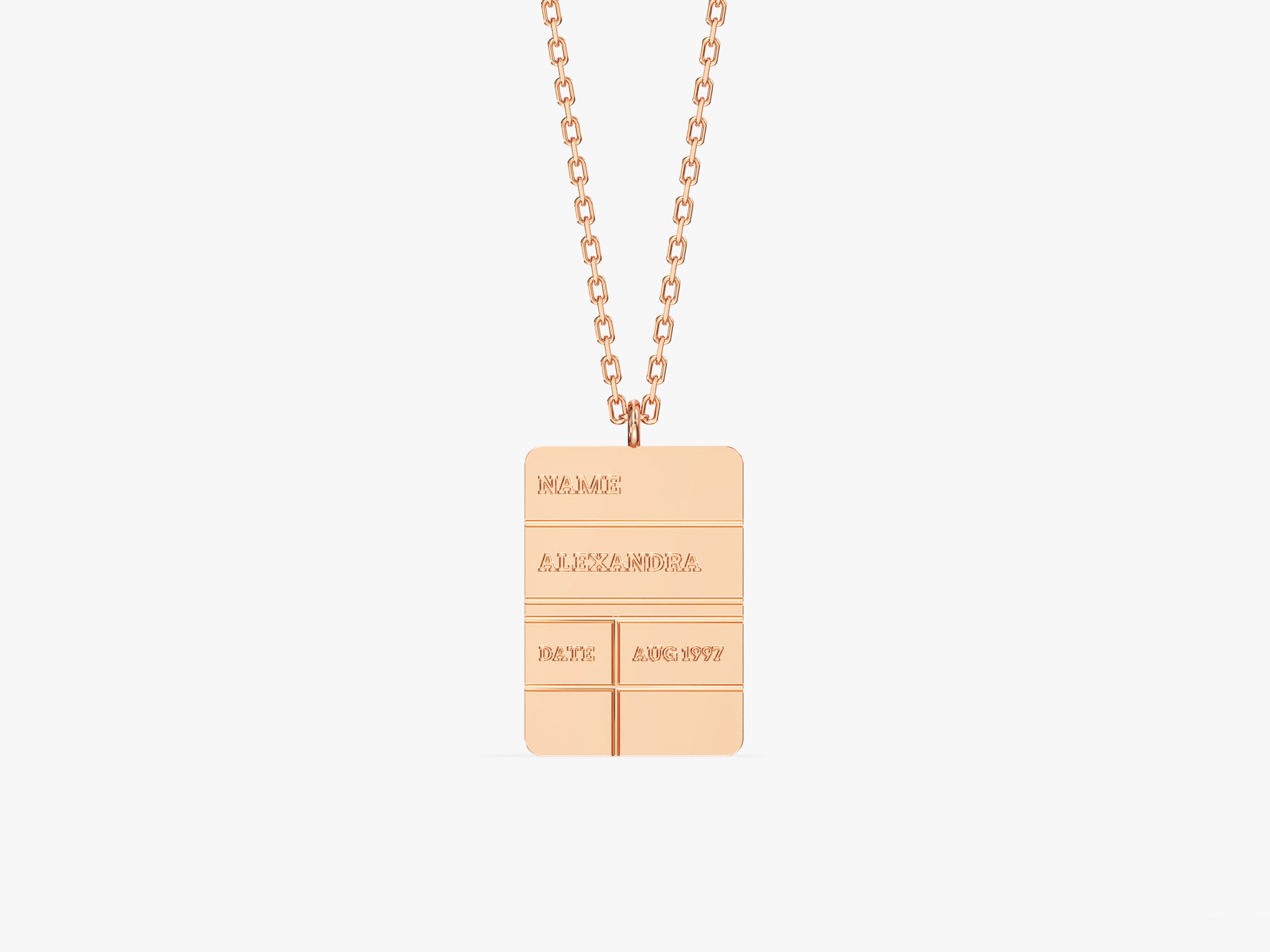 Tag Necklace