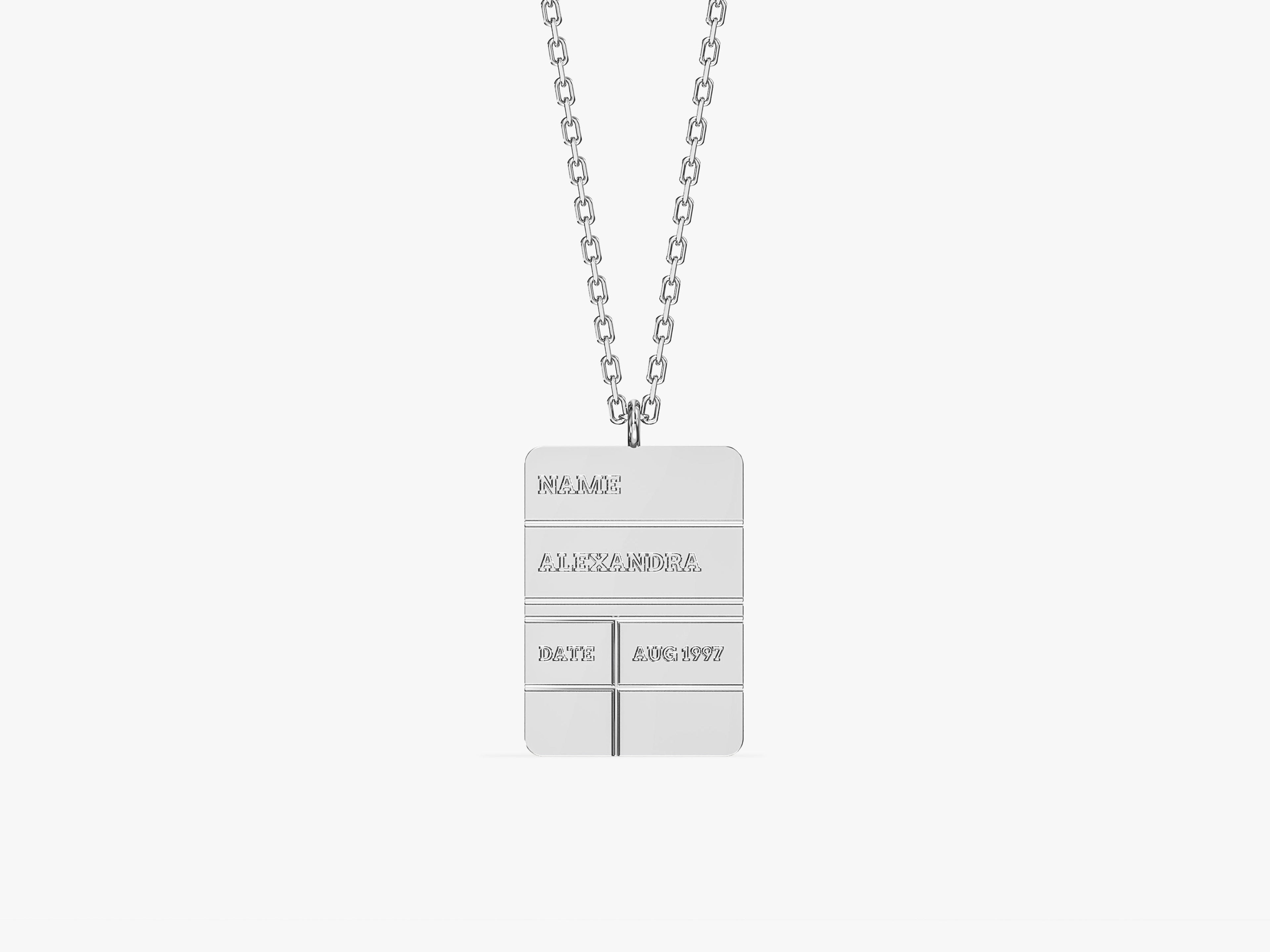 Tag Necklace